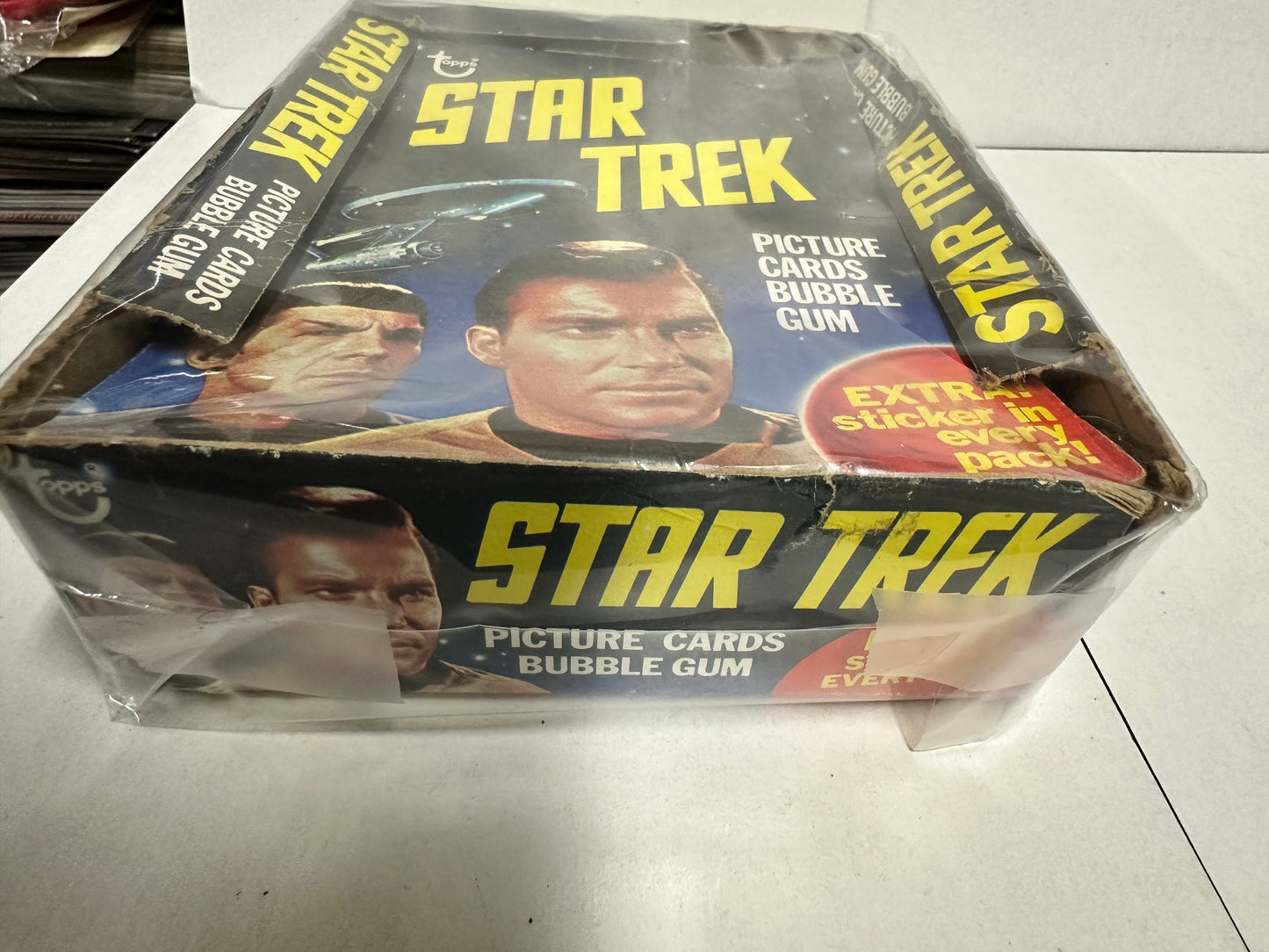 Star Trek TV series rare empty display Box, 1976