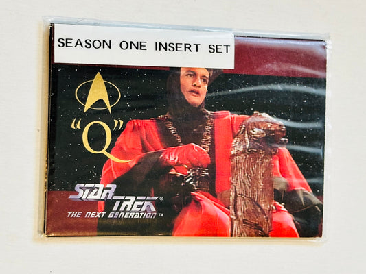 Star Trek next generations season one rare insert card set 1994