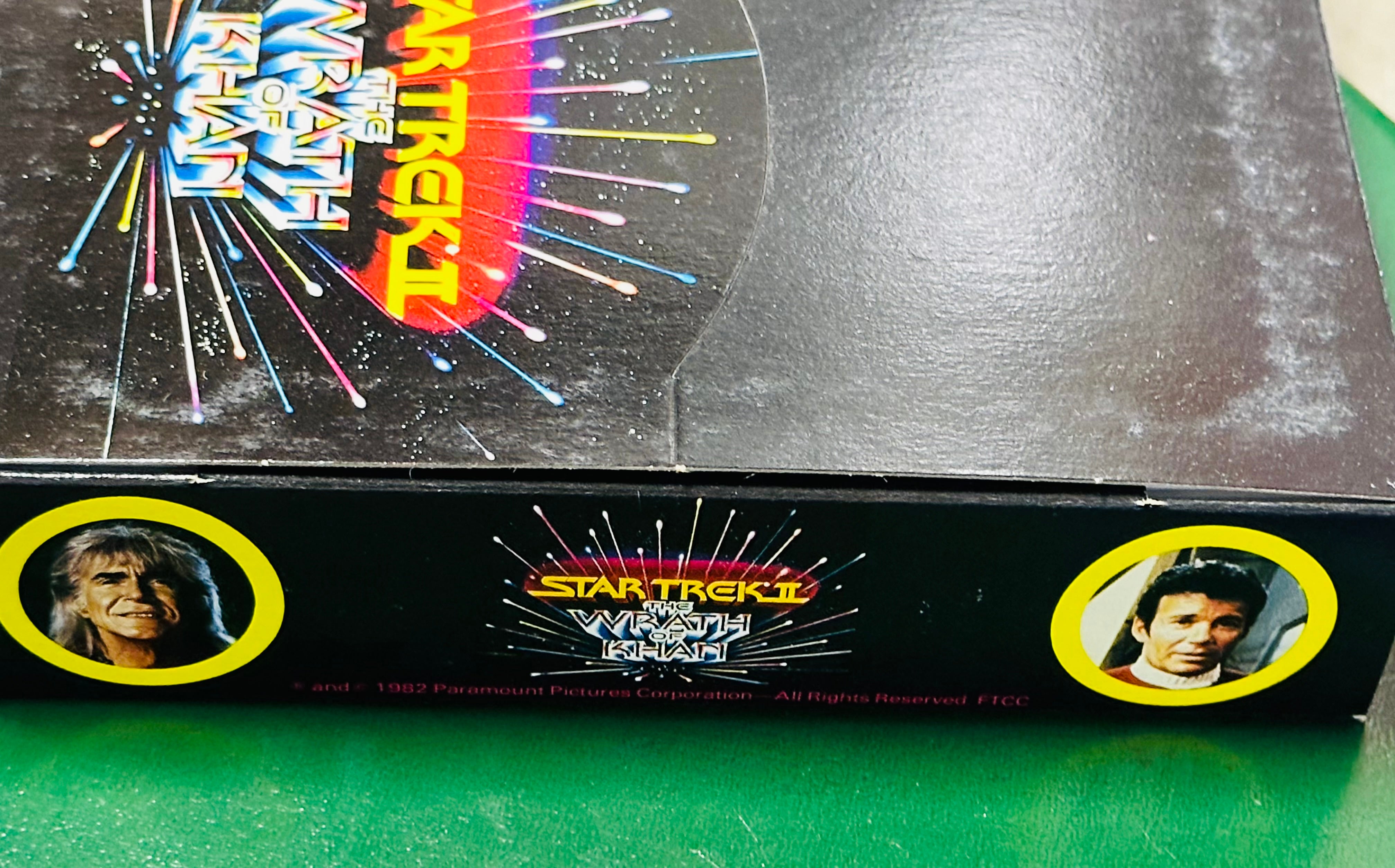Star Trek2 Wraith of Khan rare 36 packs  movie 5x7 cards box 1982