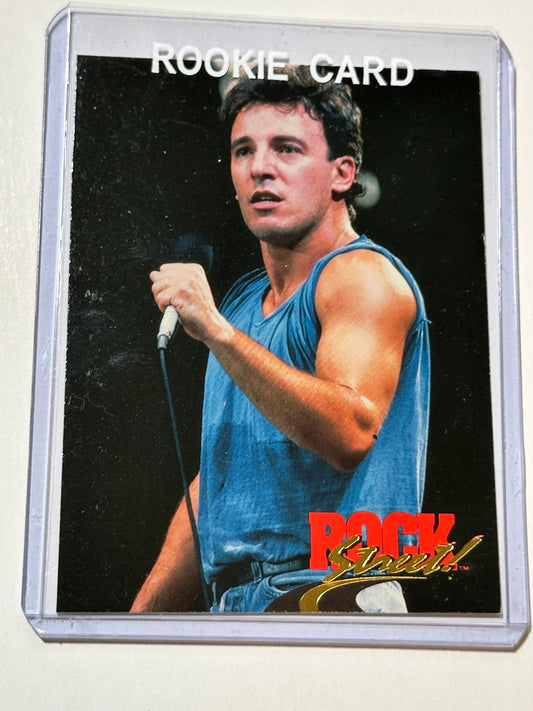 Bruce Springsteen rare vintage rockstar card 1991