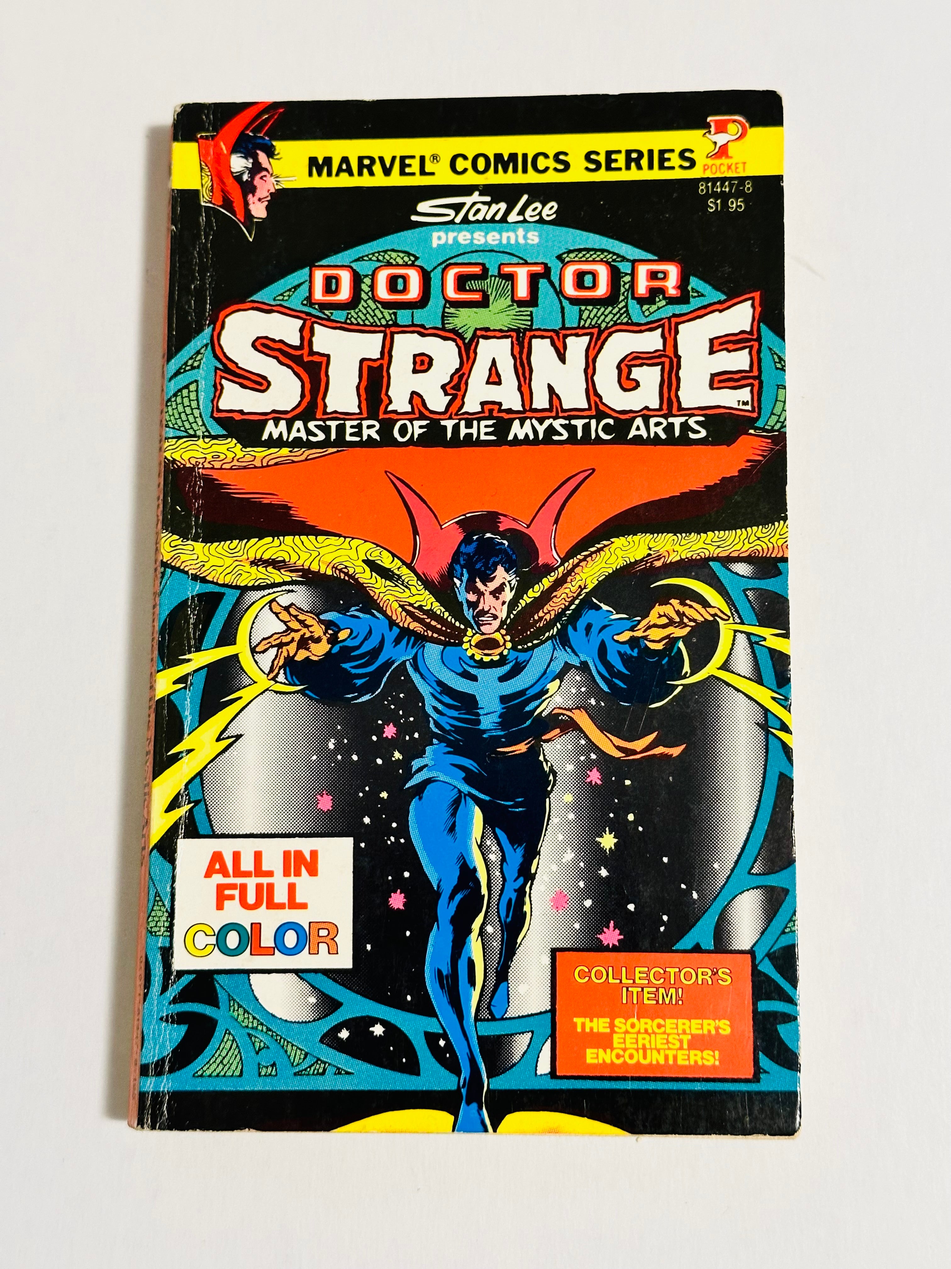 1978 Marvel comics Doctor Strange colour comic pocket book