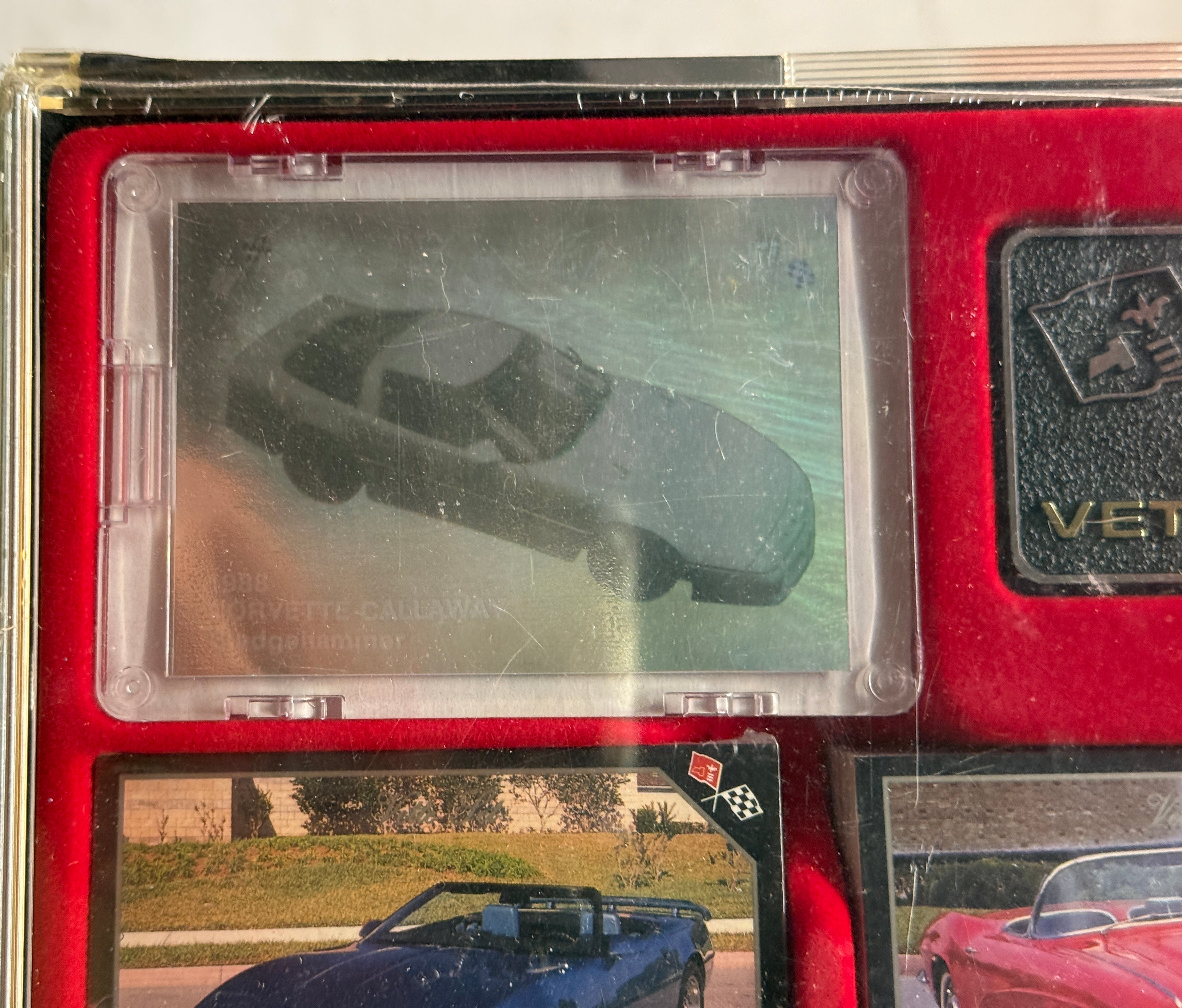 Corvette set factory, sealed cards with hologram and plate deal 1991