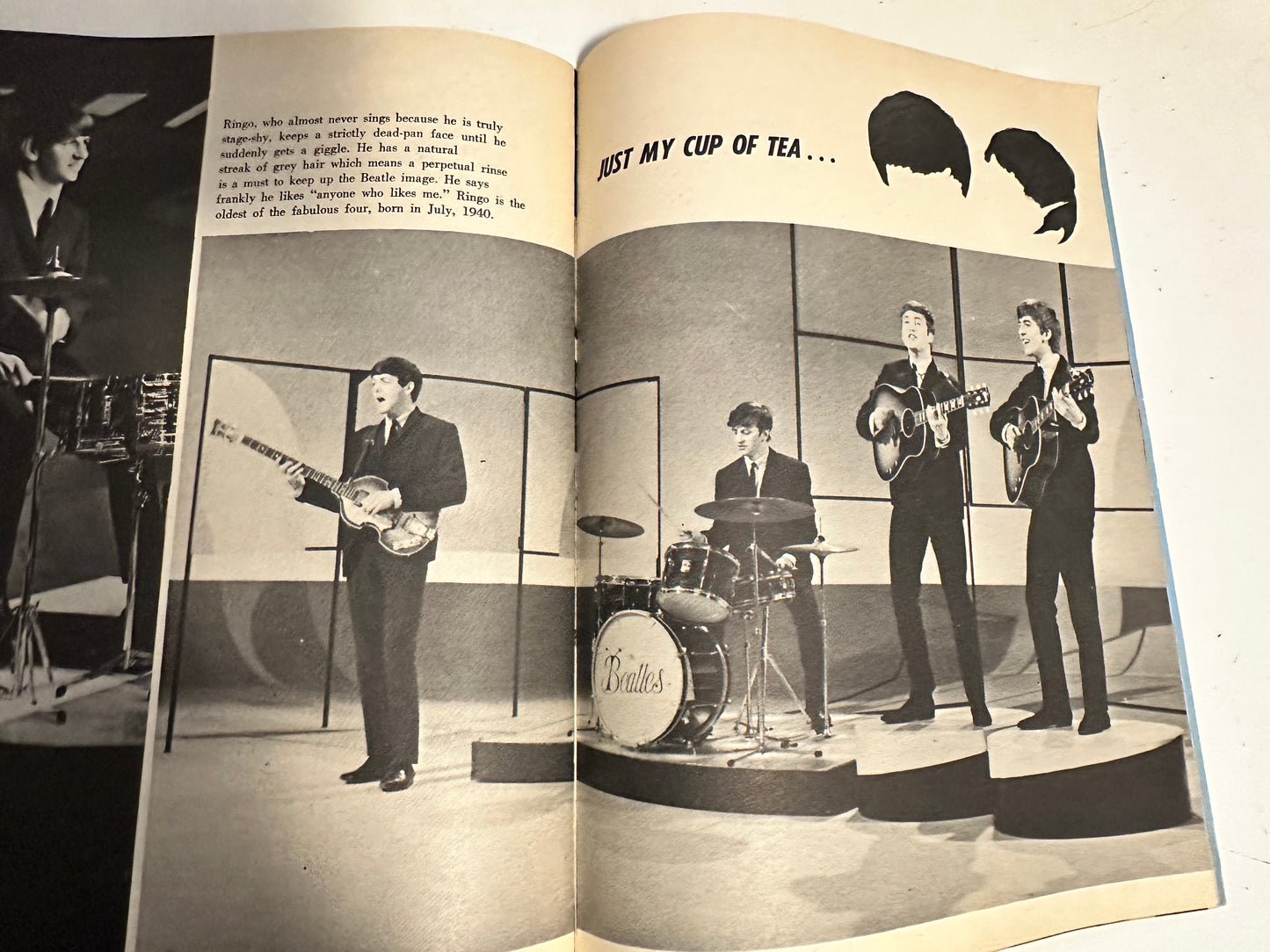 Beatlemania rare #1 vintage magazine 1964