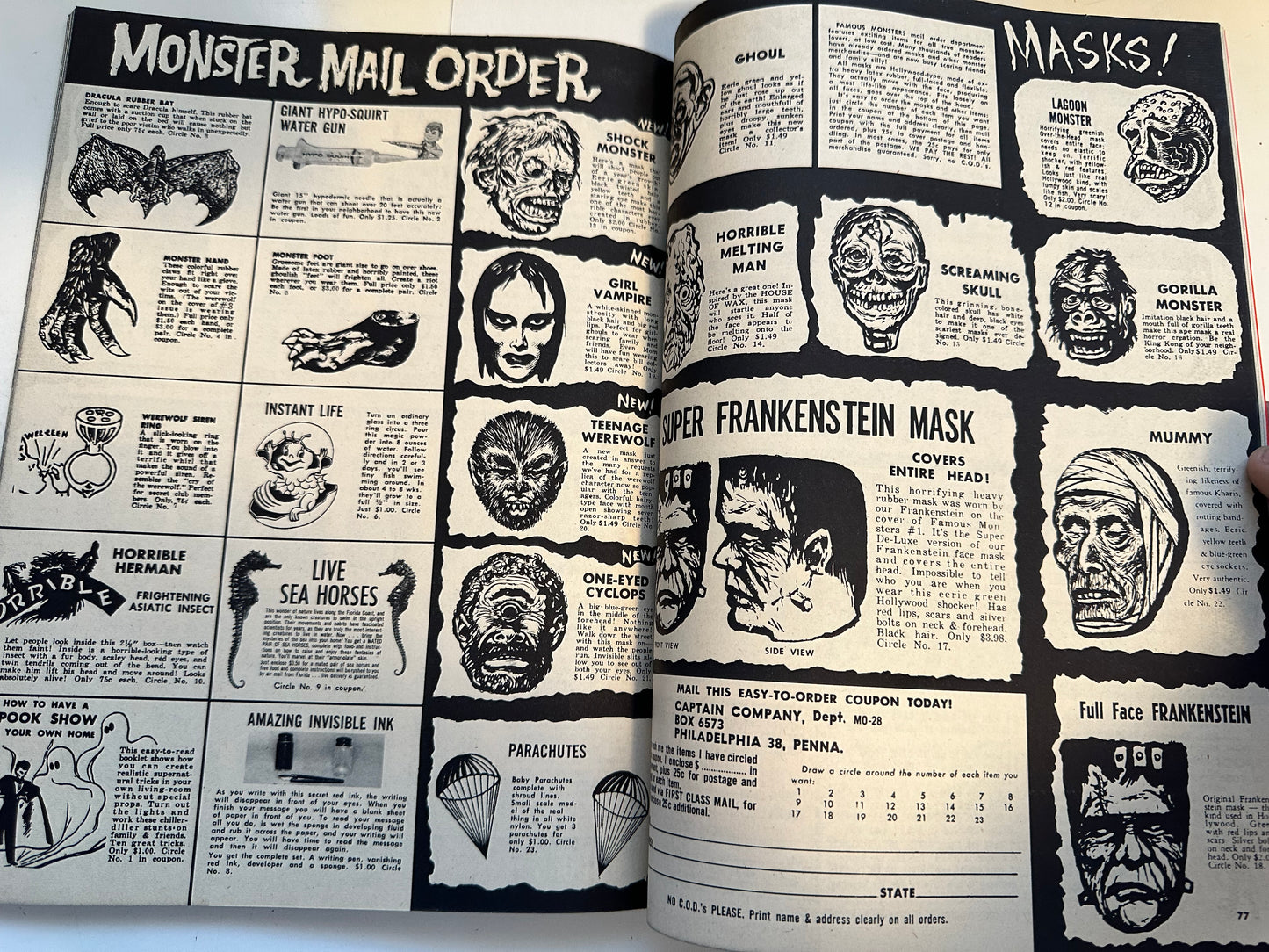 Famous Monsters of Filmland #28