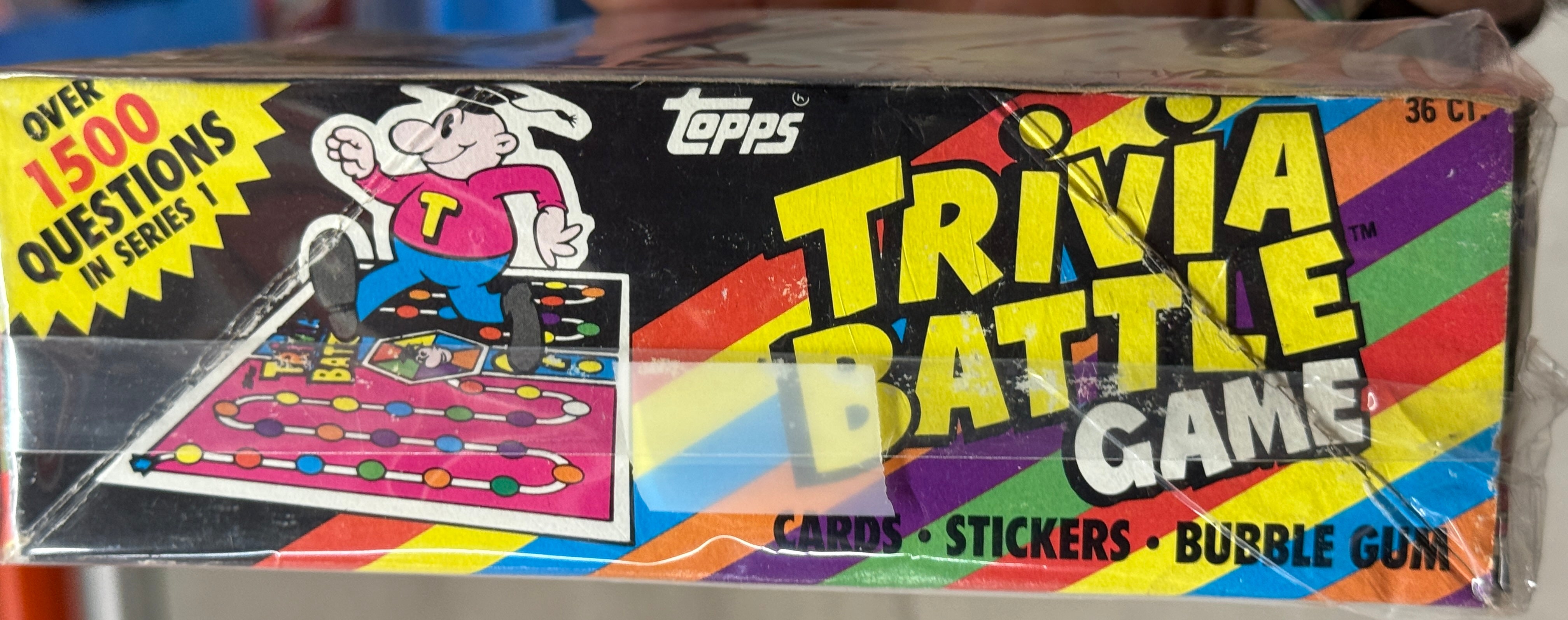 Trivia battle game Cards full box 1984