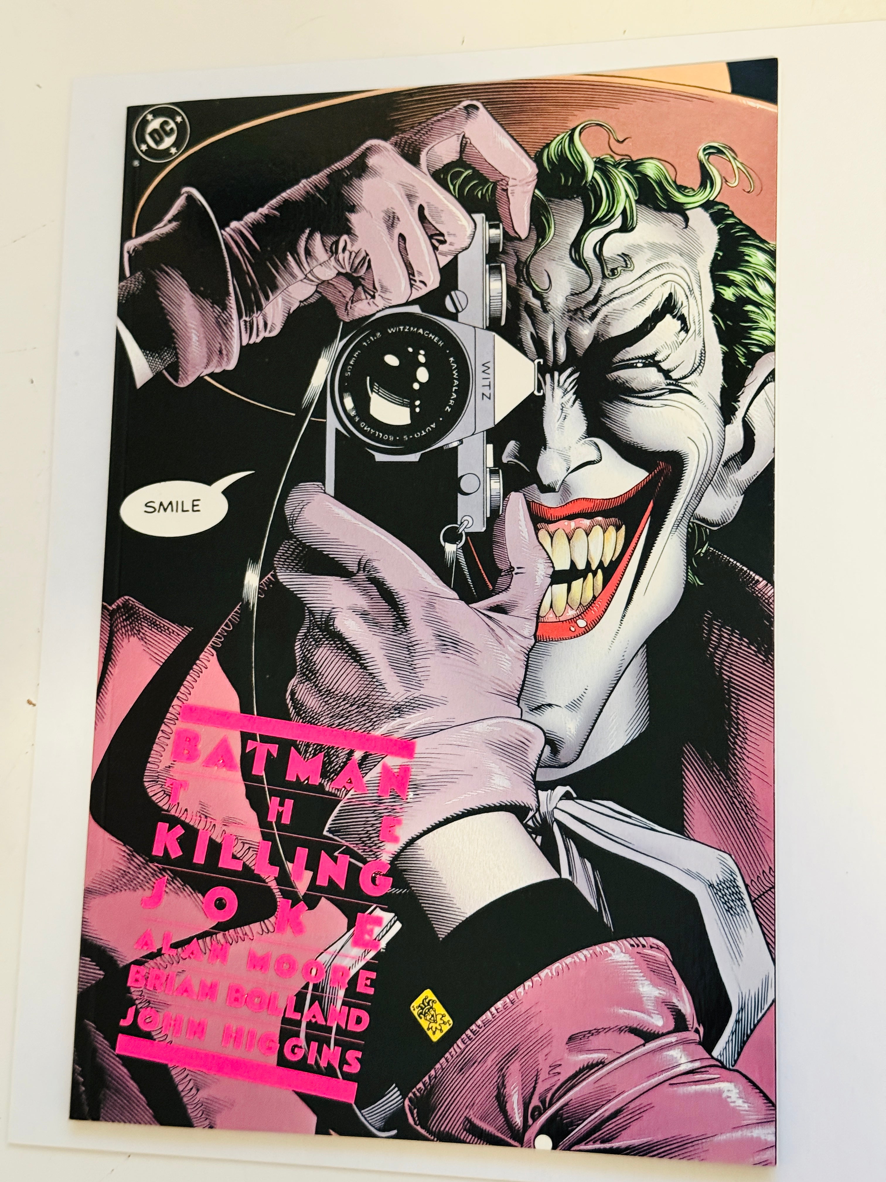 Batman, the killing joke high grade condition first print graphic novel comic book