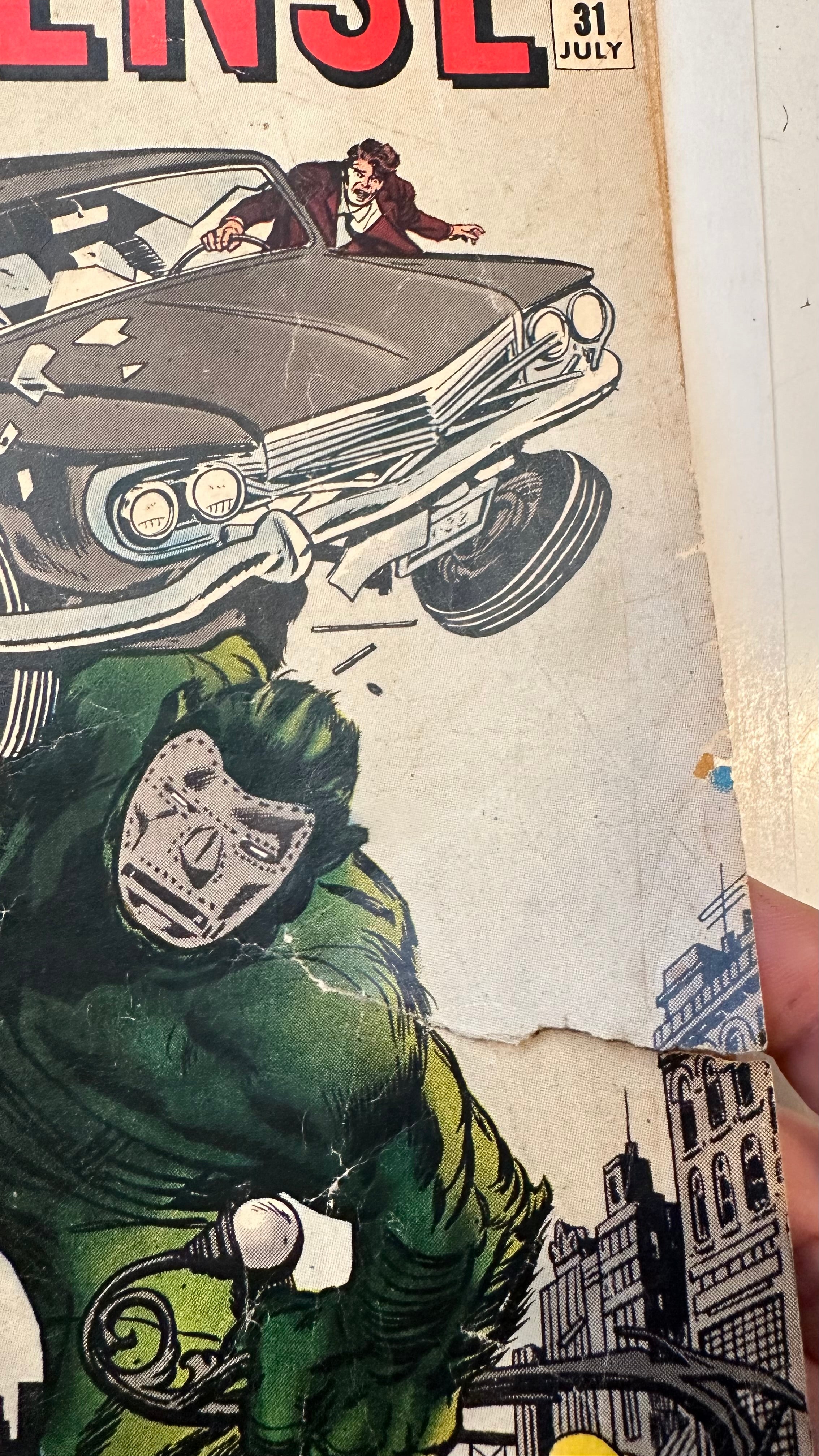 Tales of Suspense #31 Rare Doctor Doom first Prototype story Marvel Comics 1962