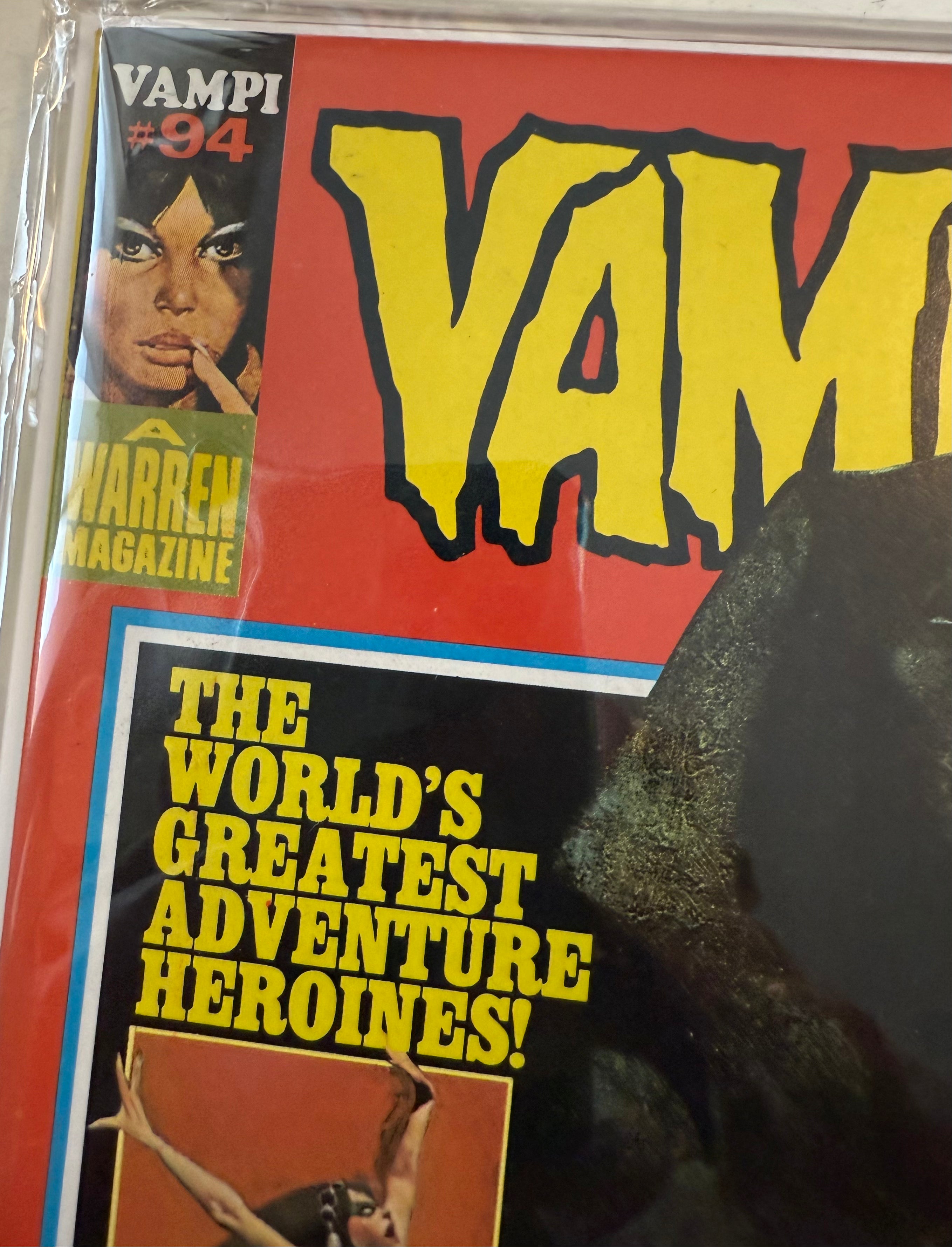 Vampirella #94 high grade VF condition comic magazine 1981