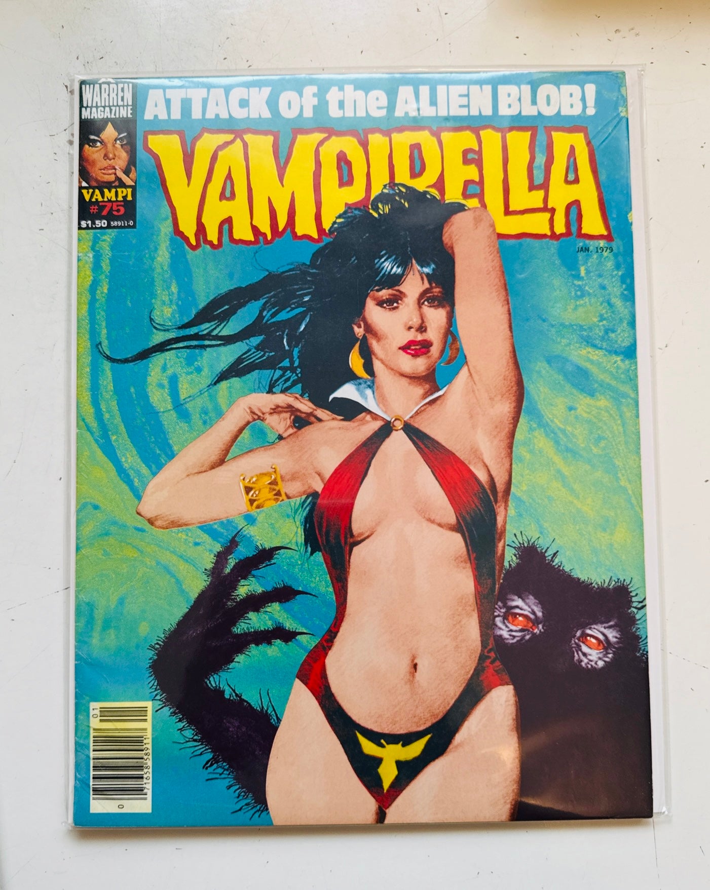 Vampirella comic magazine #75 Vf condition 1979