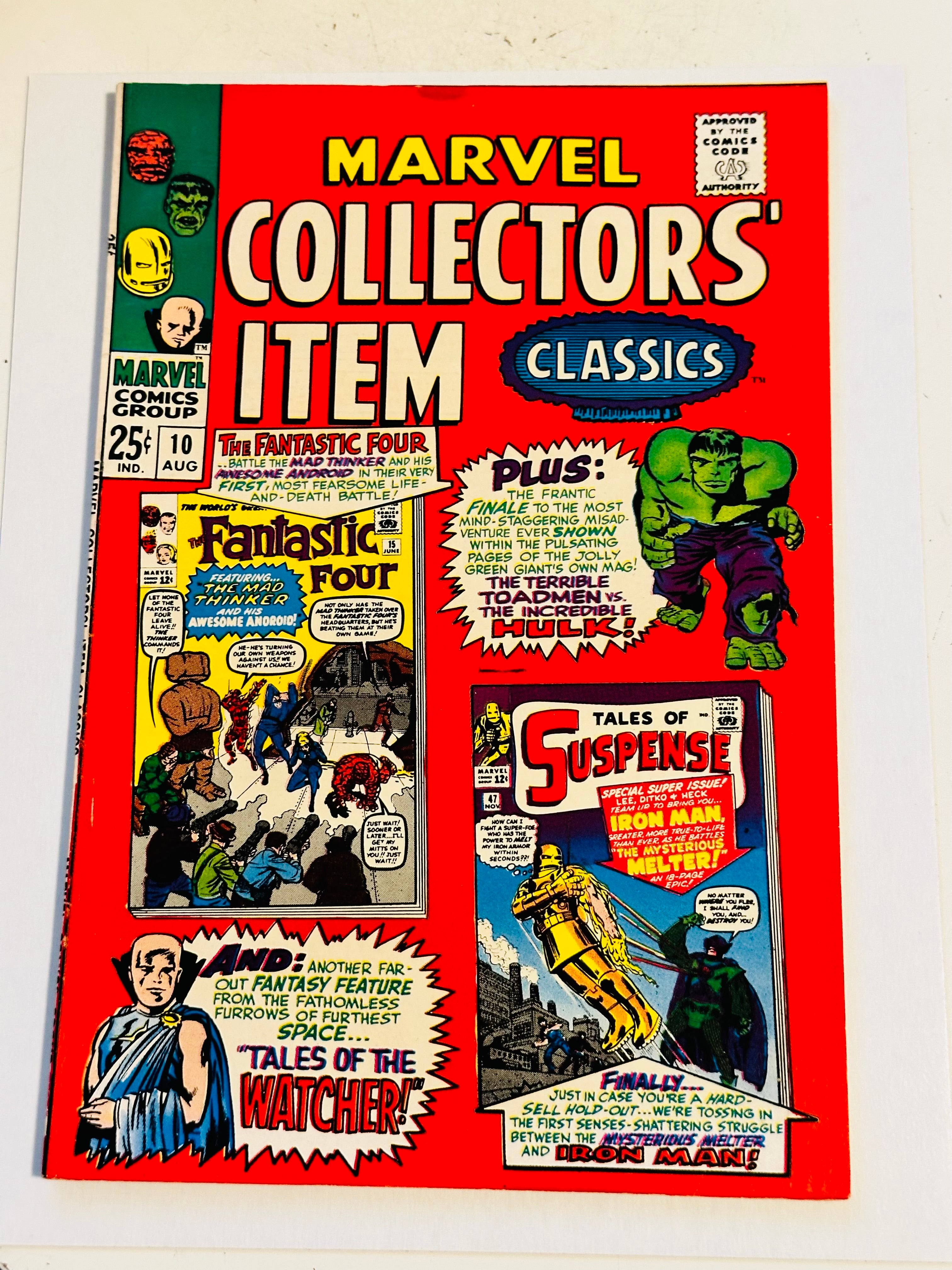 Marvel Collectors item Classic #10 high grade comic 1967