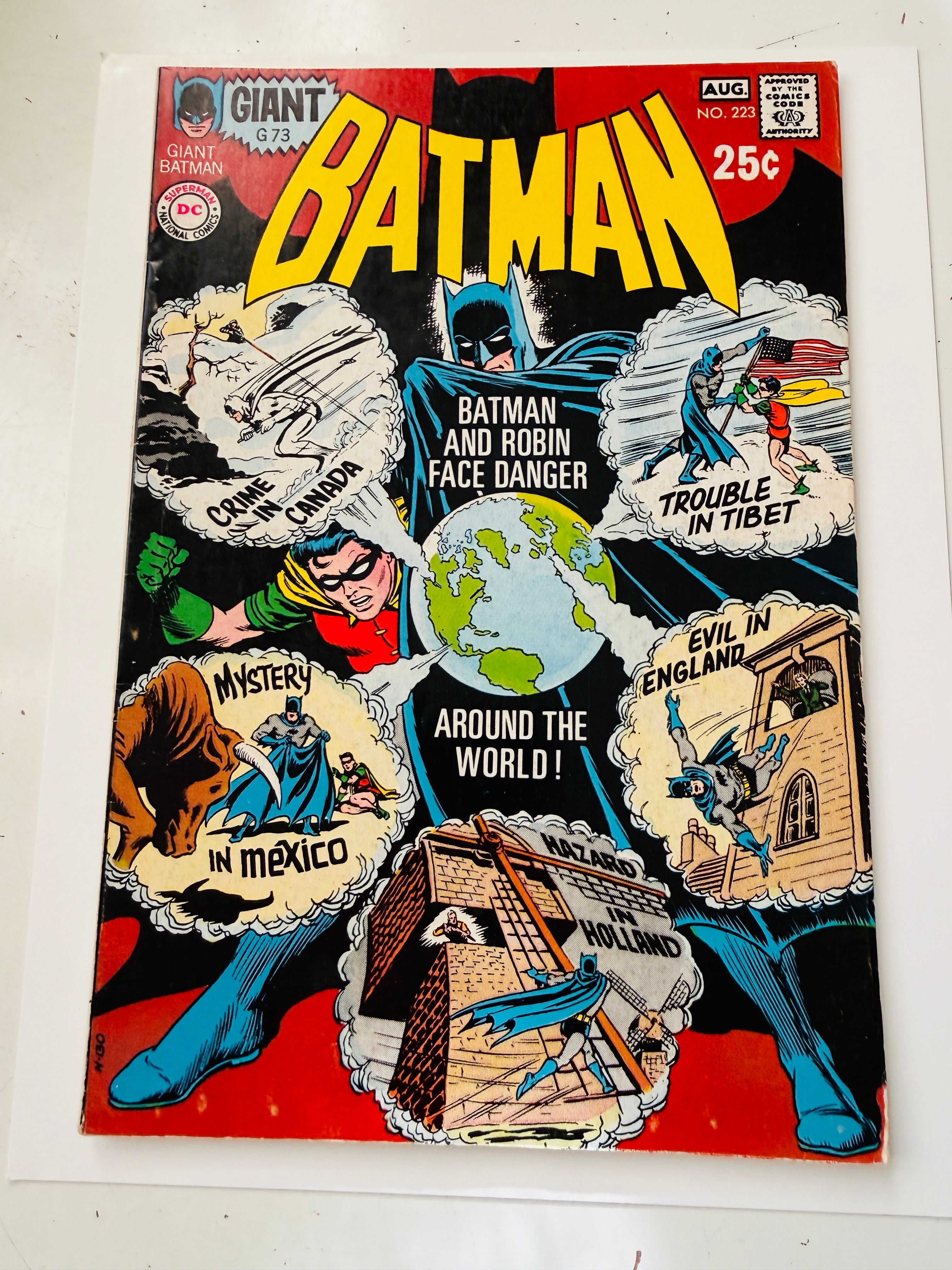 Batman #223 Vf comic book
