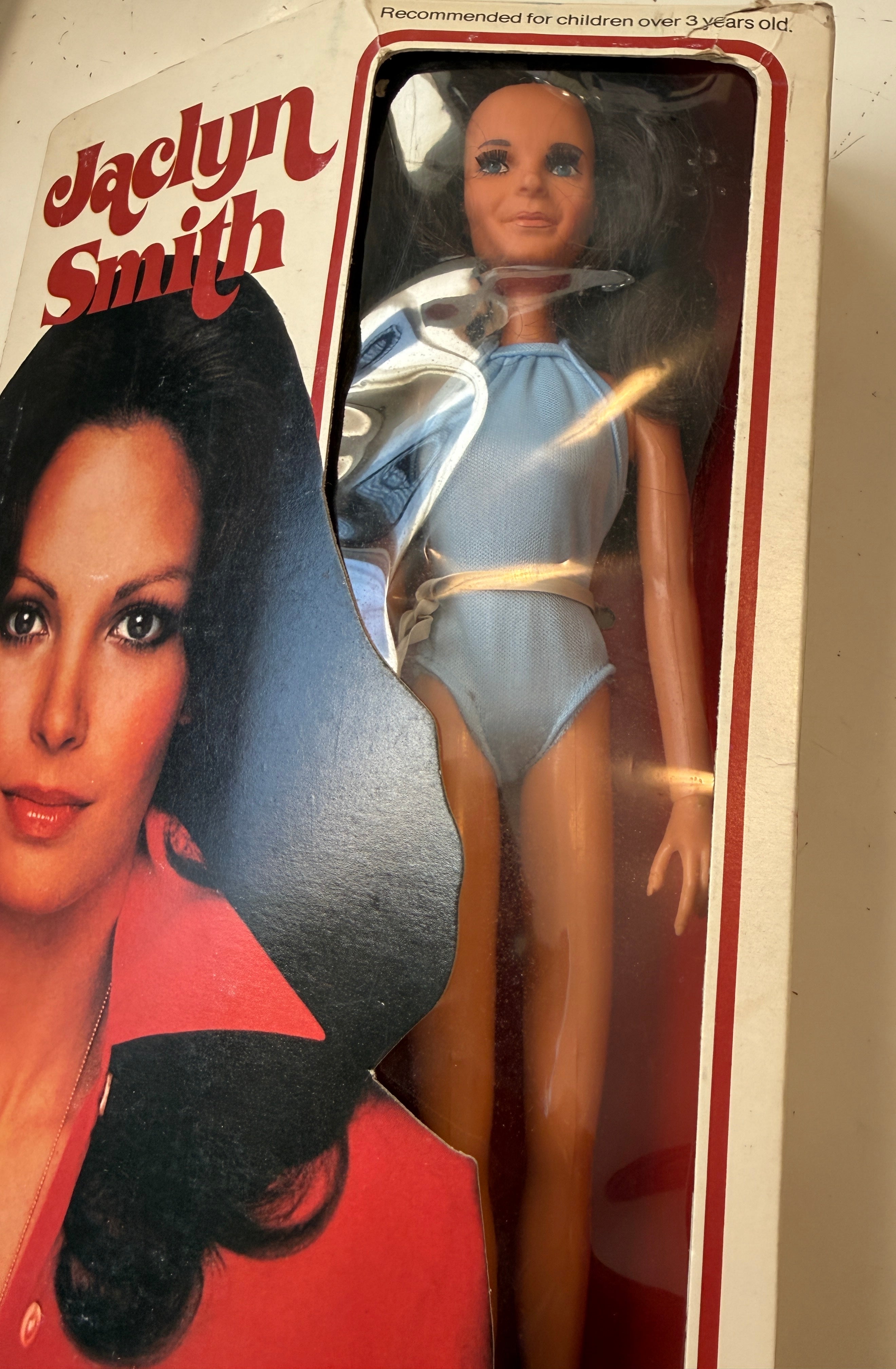 Jaclyn Smith Charlie’s Angels Mego rare vintage doll in package 1977