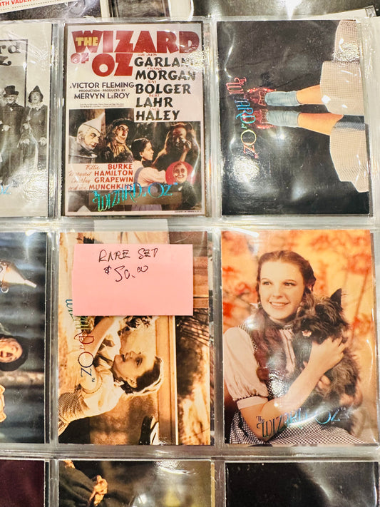 Wizard of Oz cards set mint condition in Pages 1996