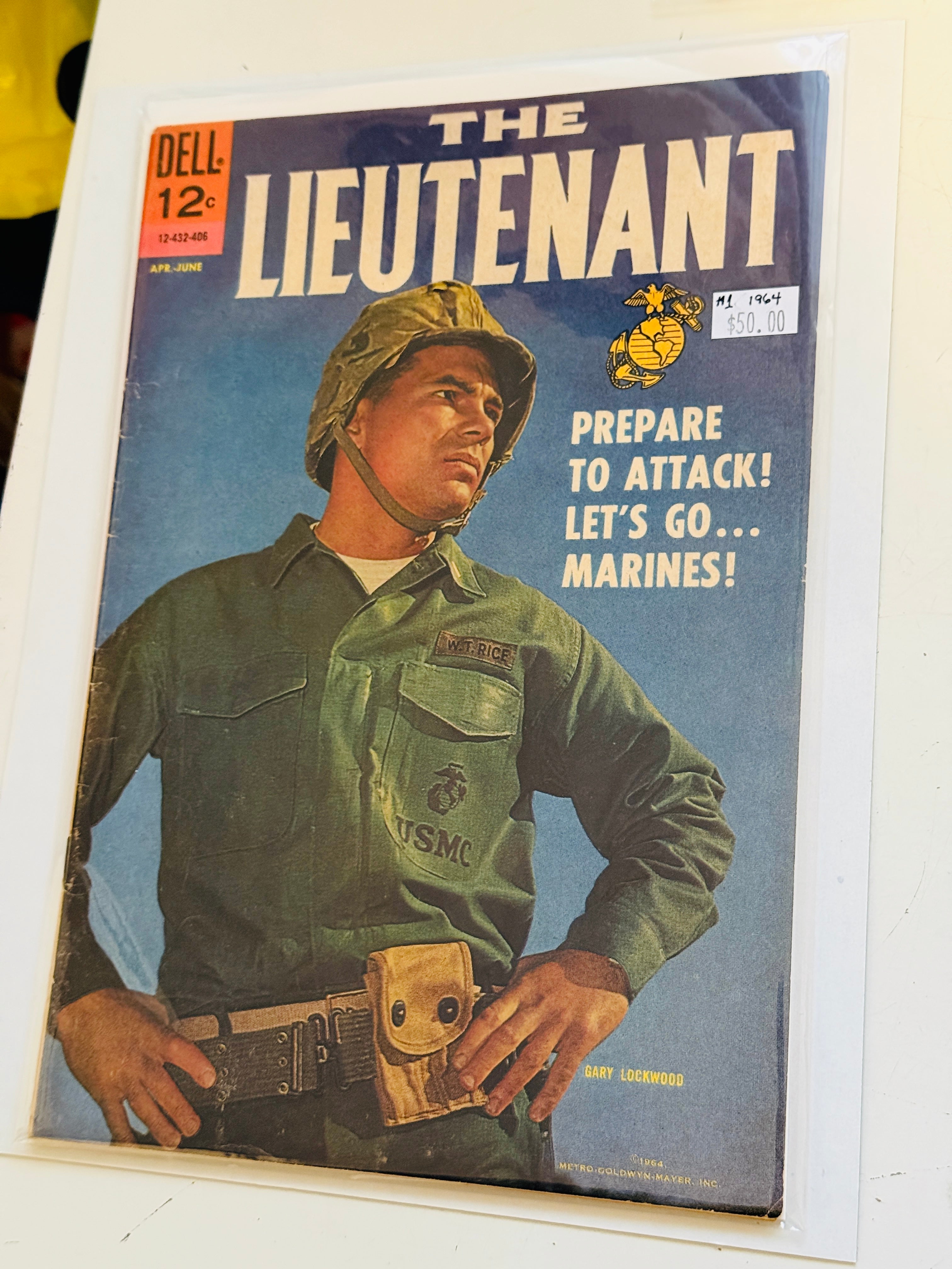 The Lieutenant Dell Comics #1 comic book issue 1964