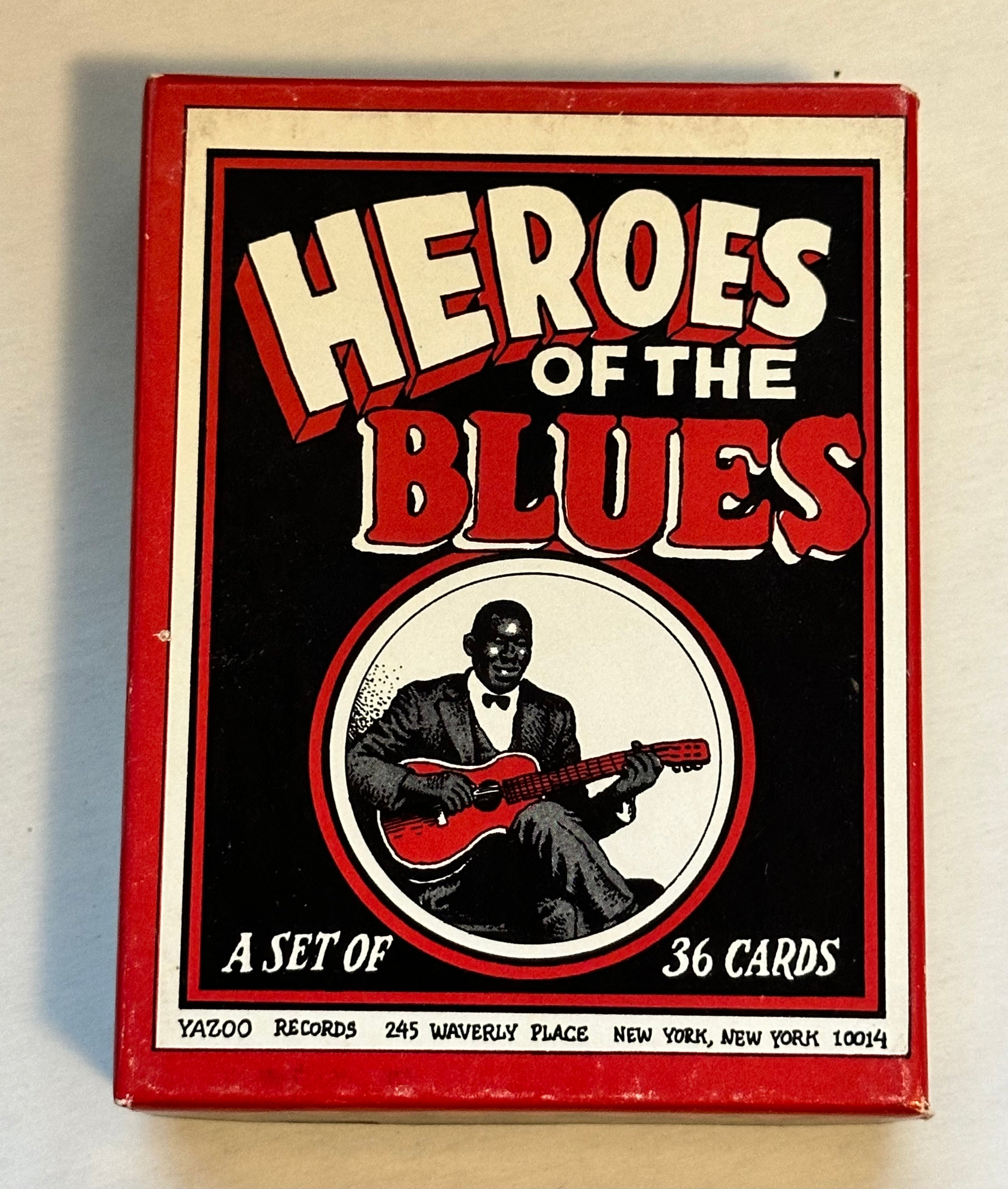 Heroes of jazz, rare vintage cards box set 1980s