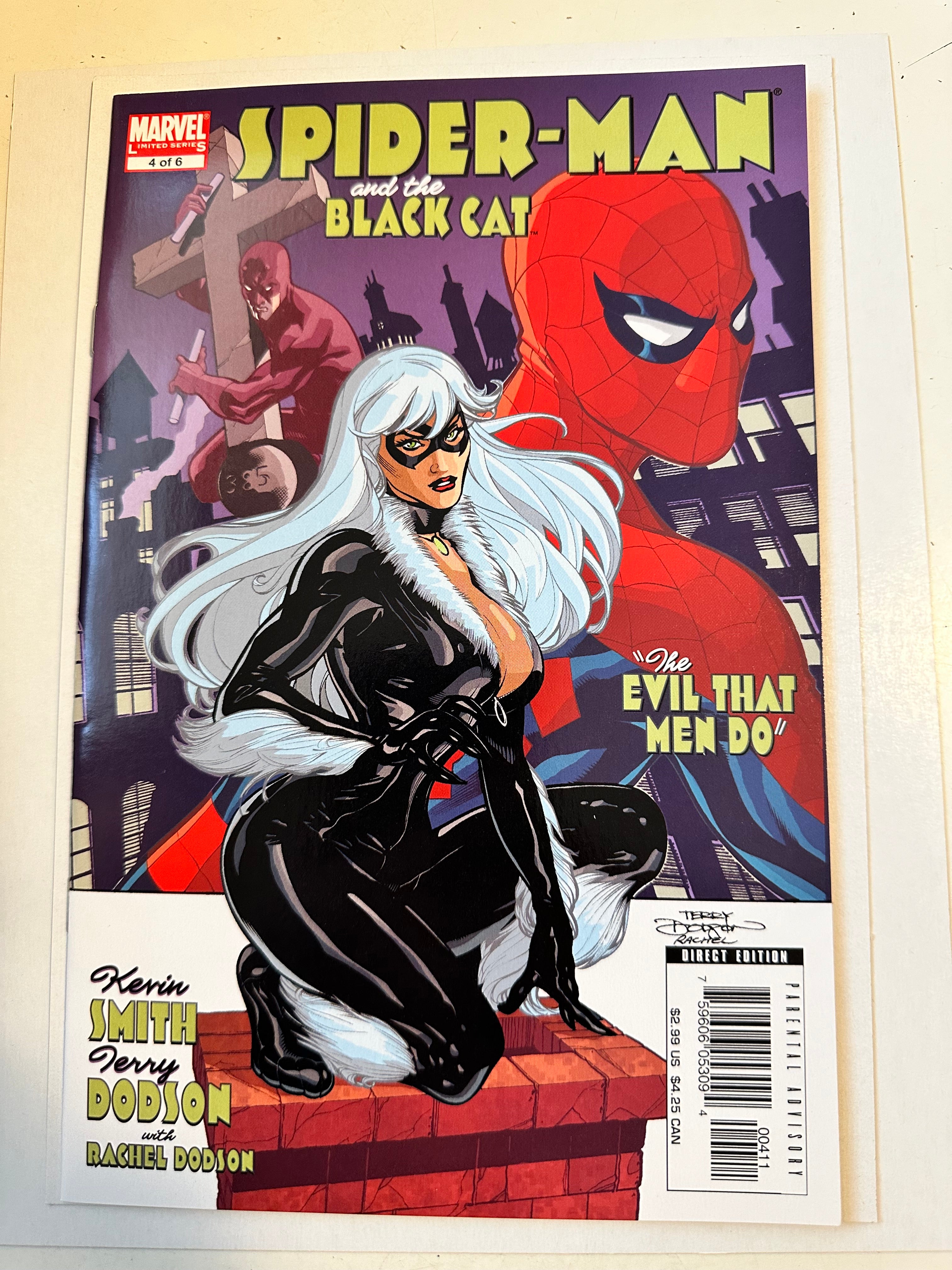 Spider-Man and the Black Cat #4 of 6 vf condition comic book
