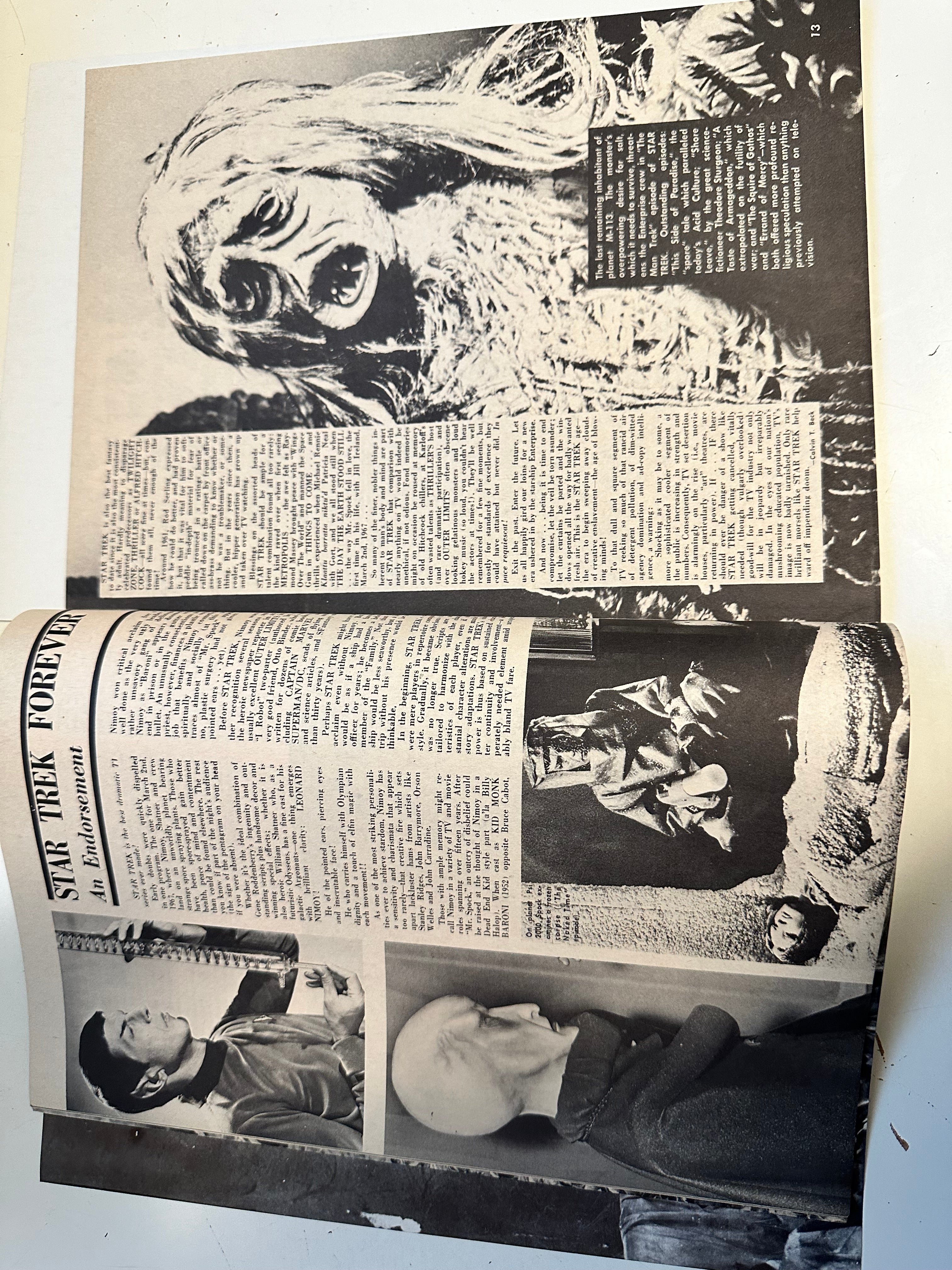 Castle of Frankenstein #11 high grade condition movie/TV magazine 1967