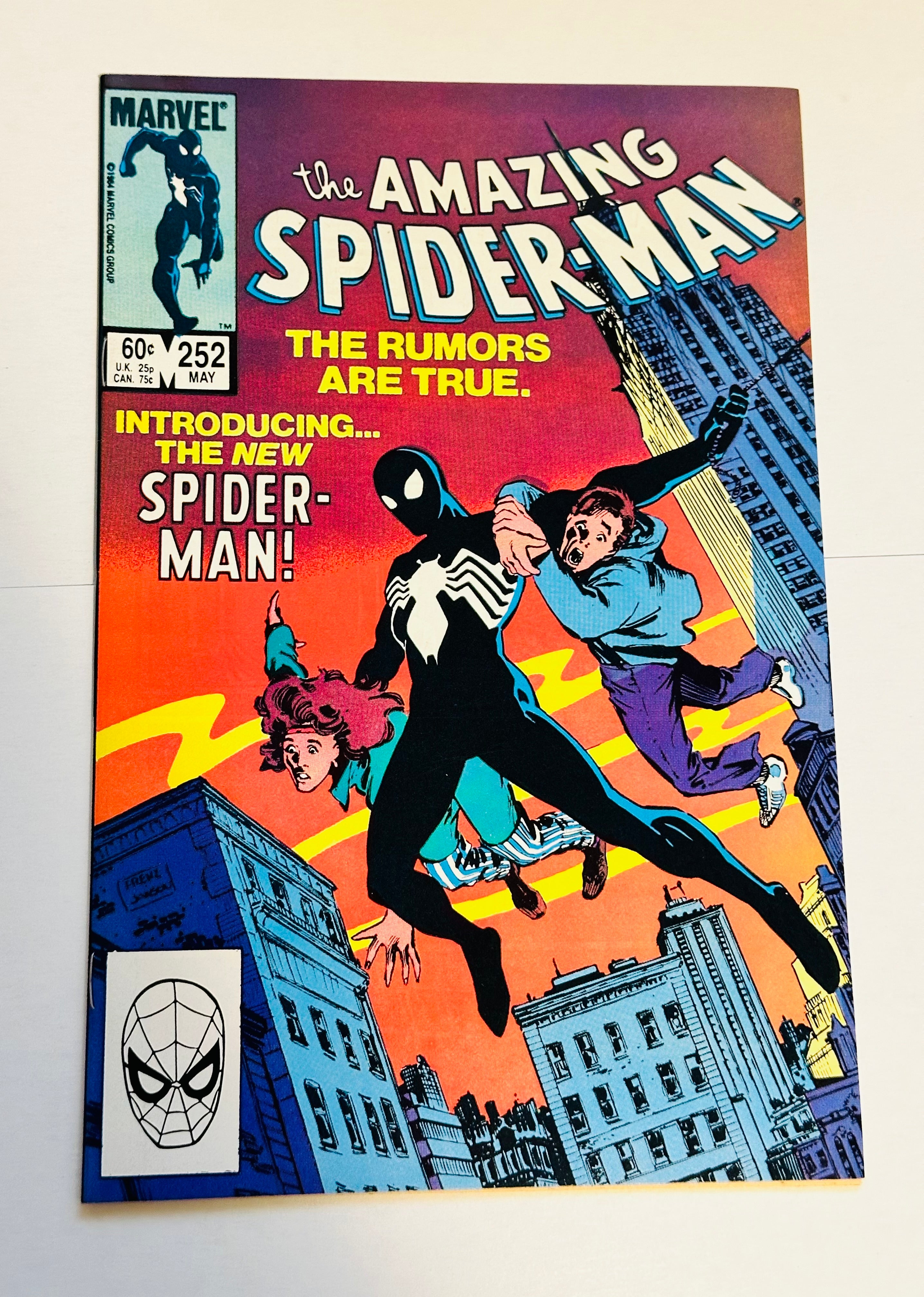 Amazing Spider-Man #252 first black suit costume high-grade condition 1984