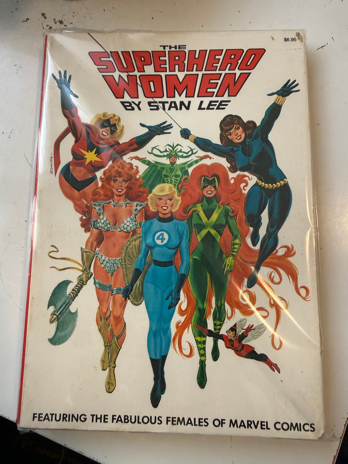 The Superhero women by Stan Lee soft cover first print 1977