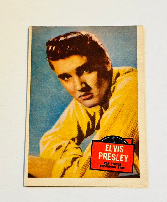 Elvis hit stars, rare card, 1957