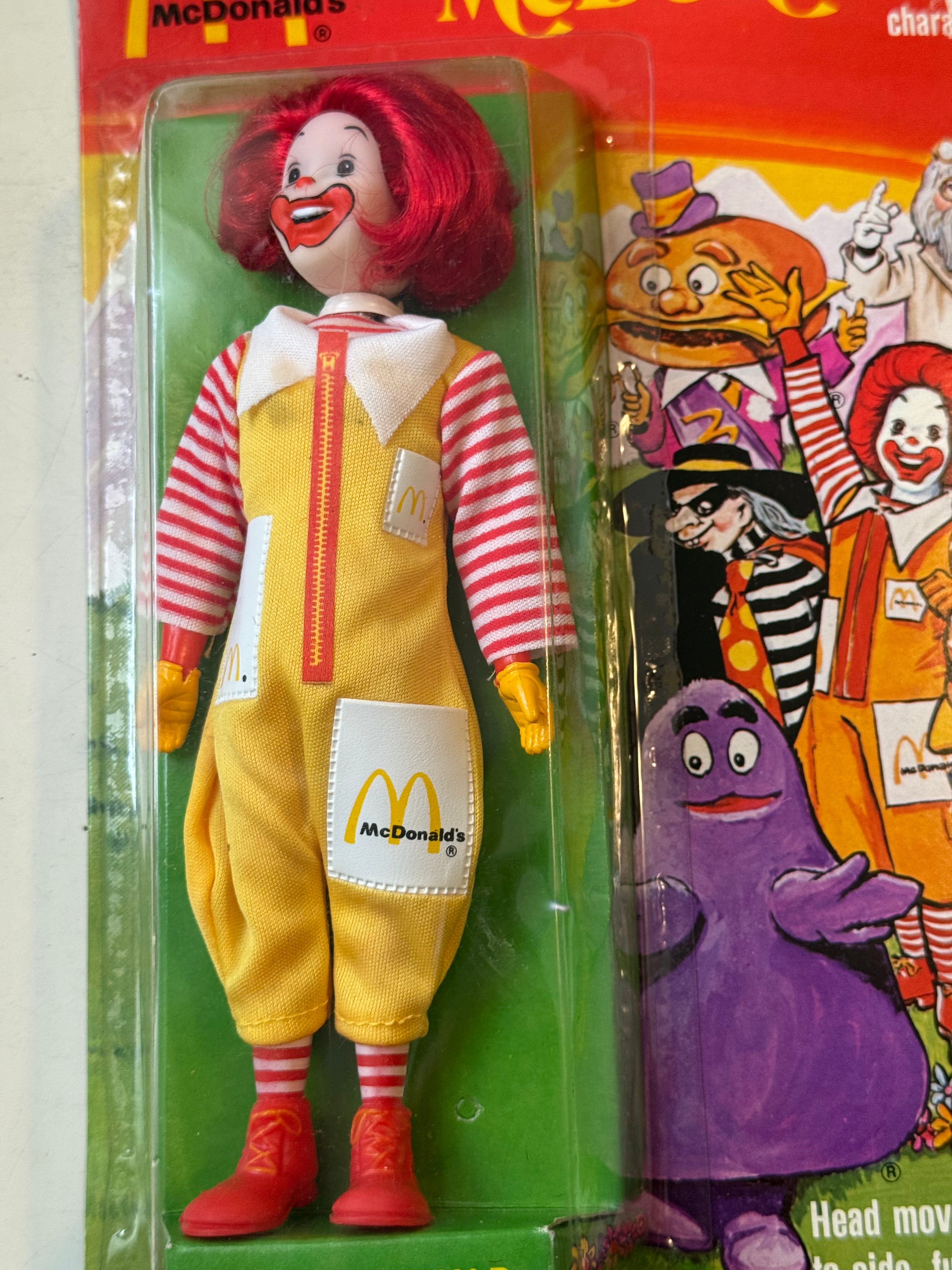 McDonald’s Vintage Ronald McDonald toy doll in factory sealed original box 1976