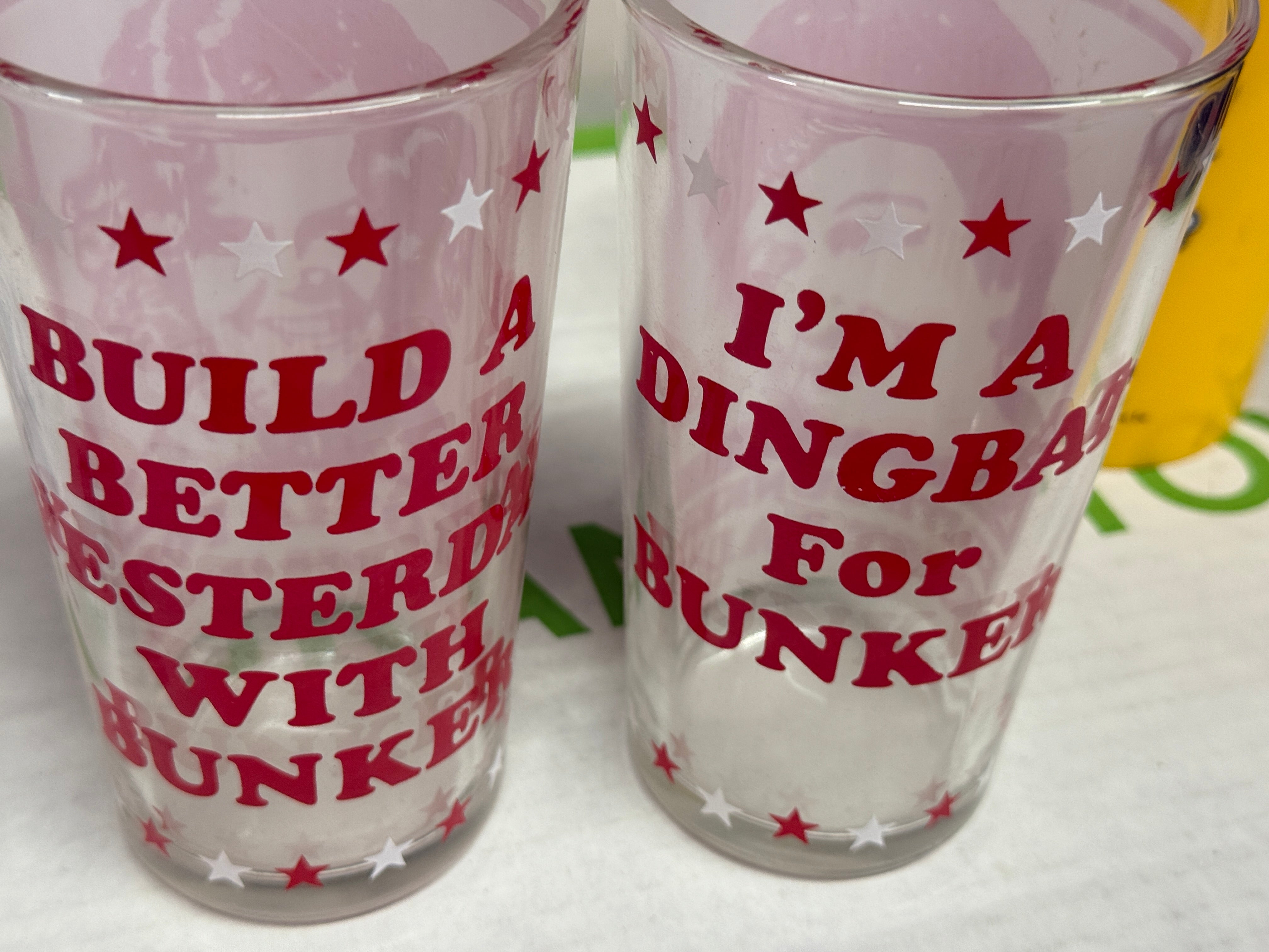 Archie Bunker two rare vintage Archie Bunker TV show series glasses1970s