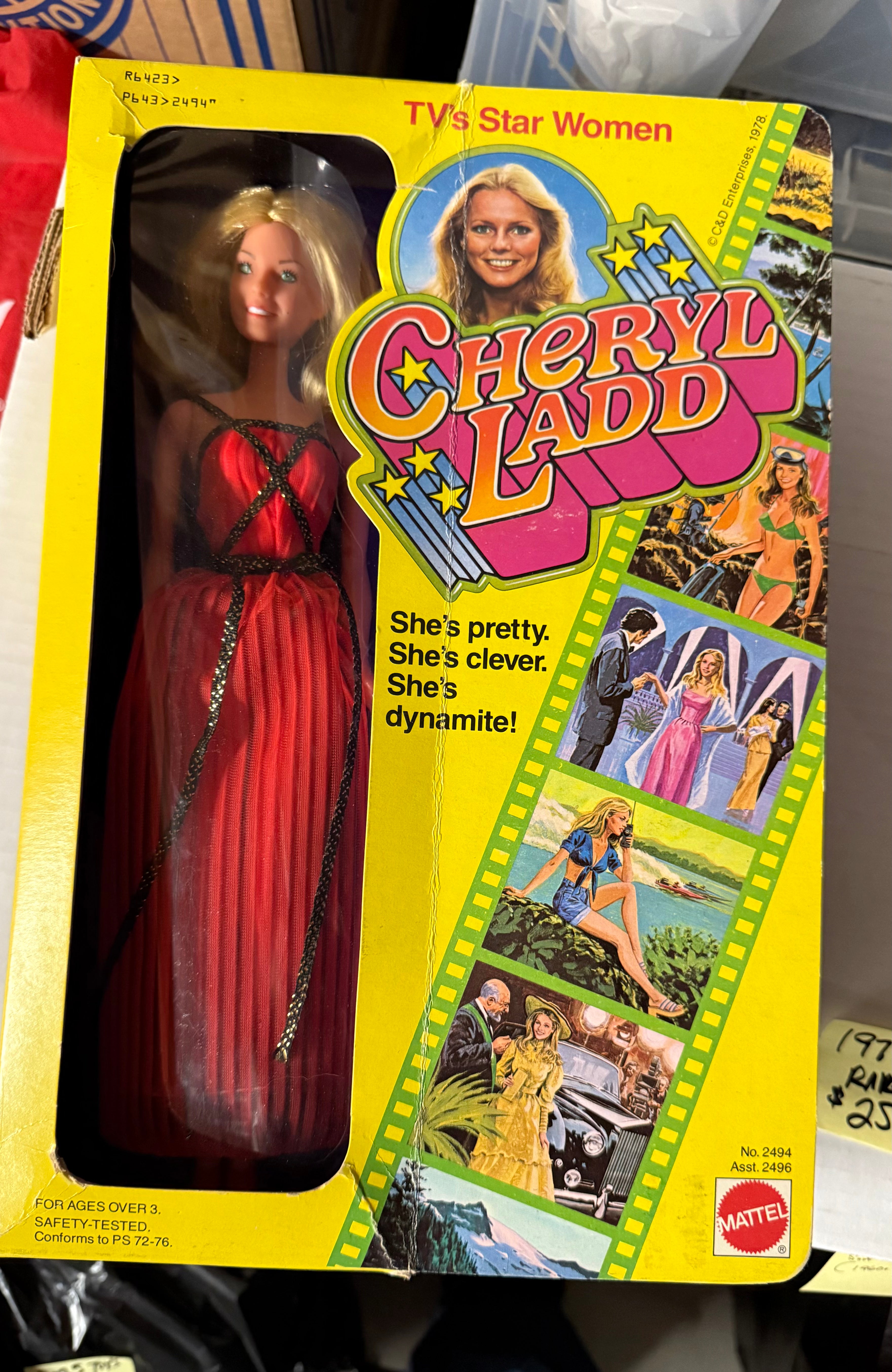 Cheryl ladd Charlie’s Angels rare doll in box 1978