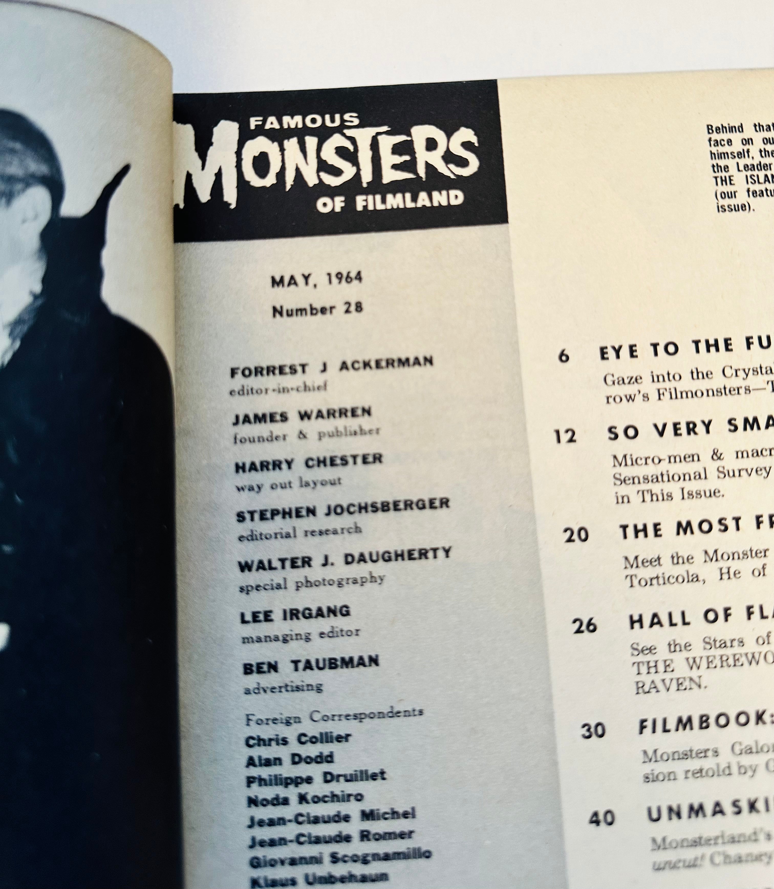 Famous Monsters of Filmland #28