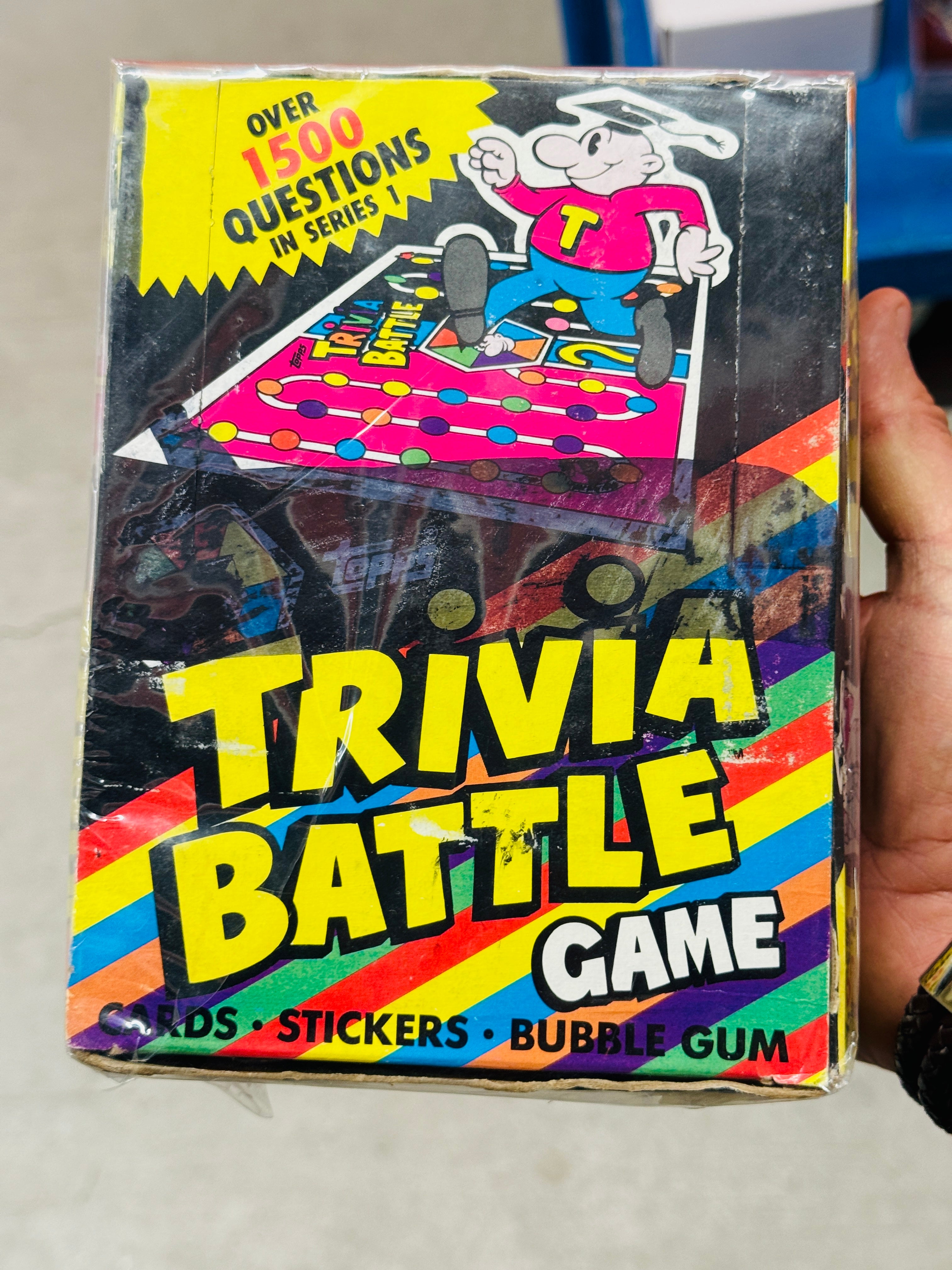 Trivia battle game Cards full box 1984