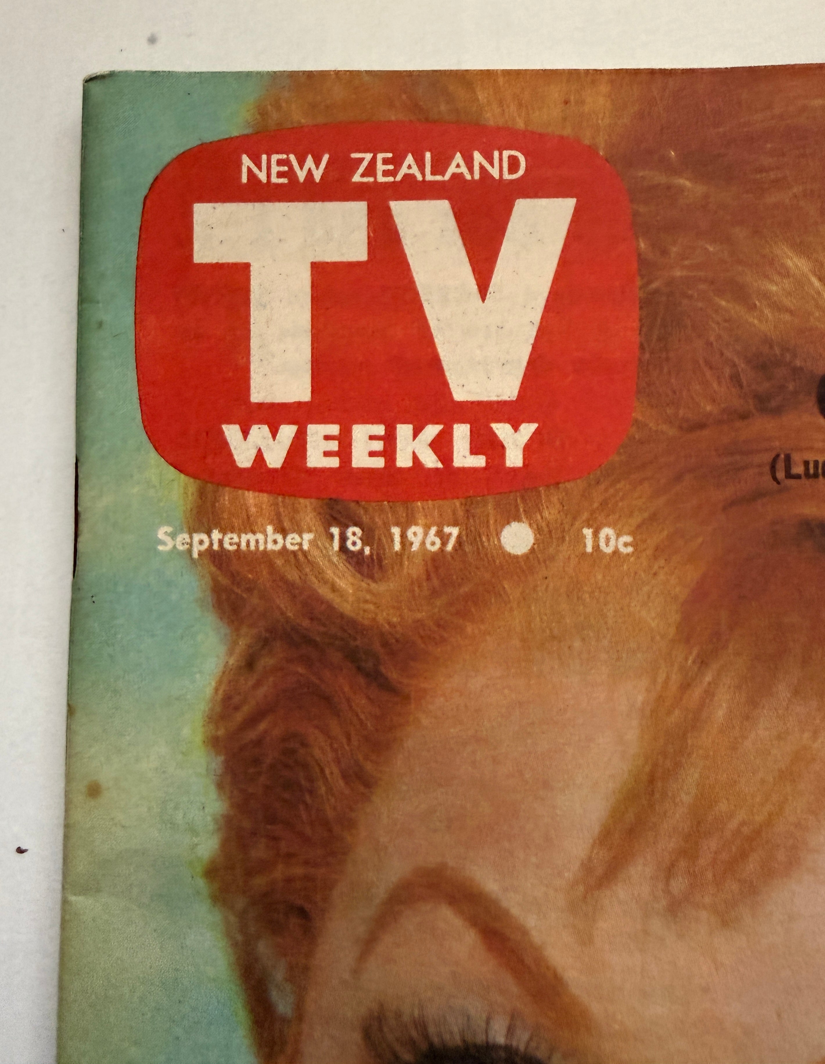 Lucy Television superstar vintage TV guide 1967