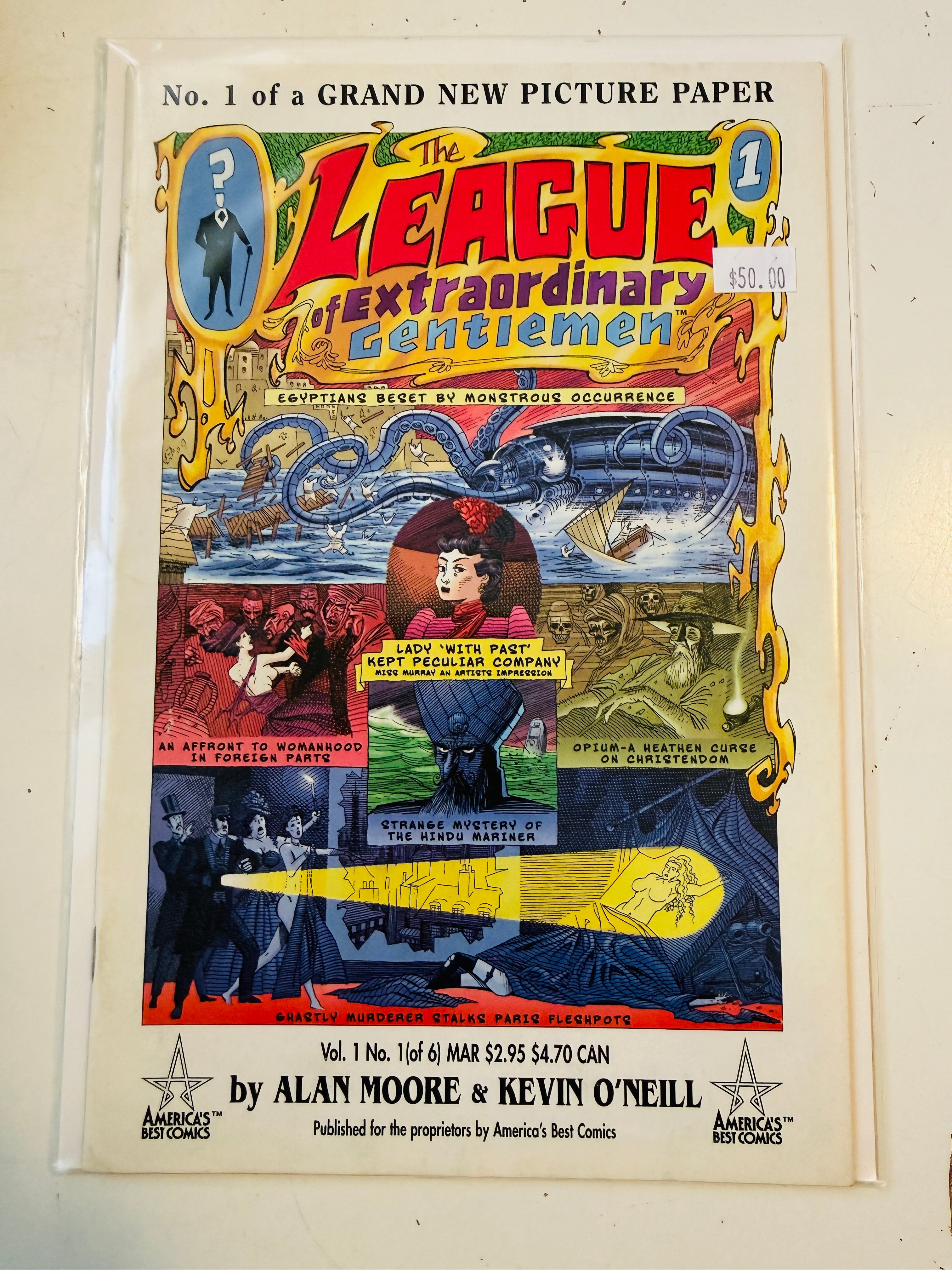 League of extraordinary gentlemen #1 comic book 1999