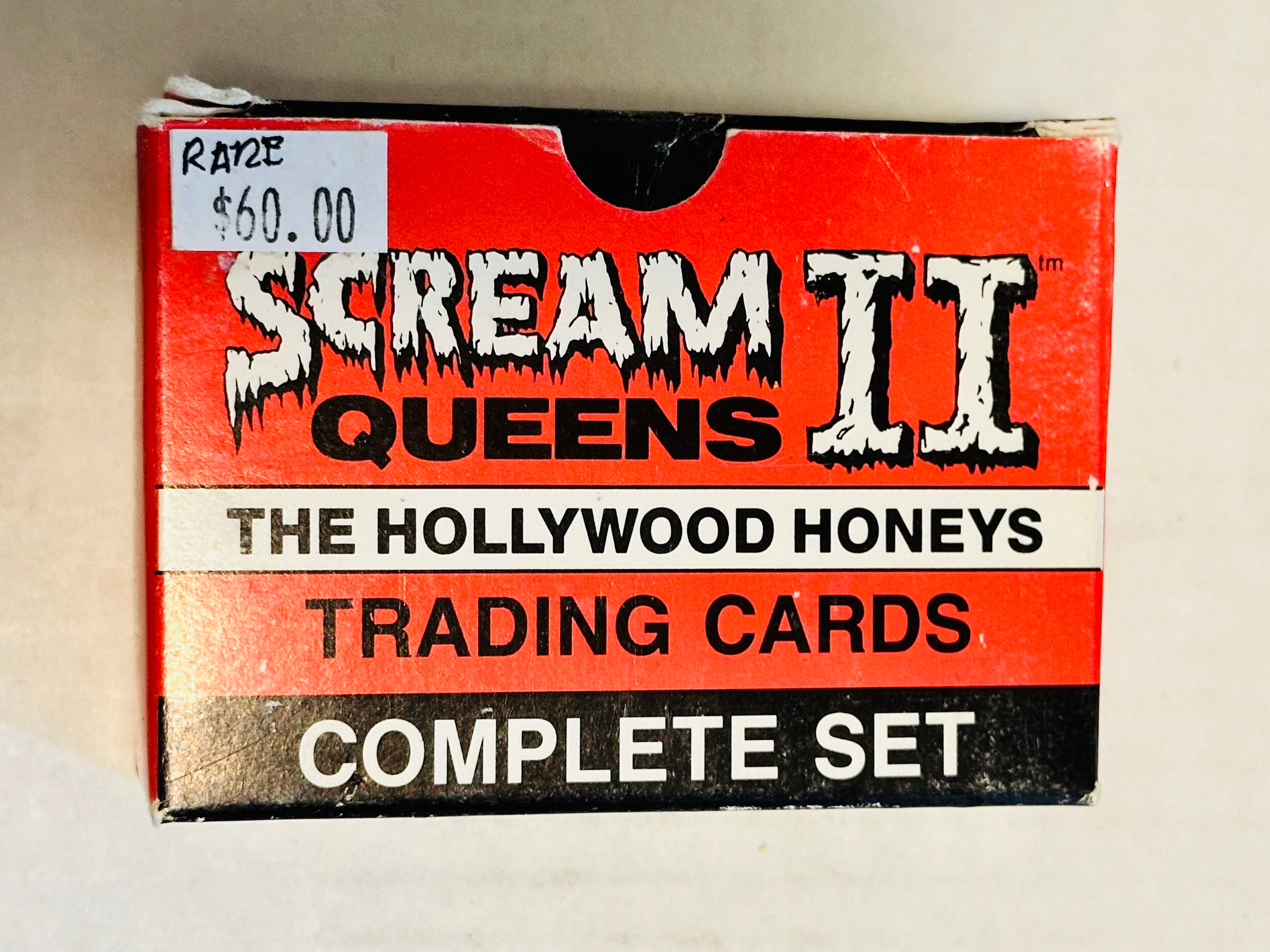 Scream, queens, two rare cards set
