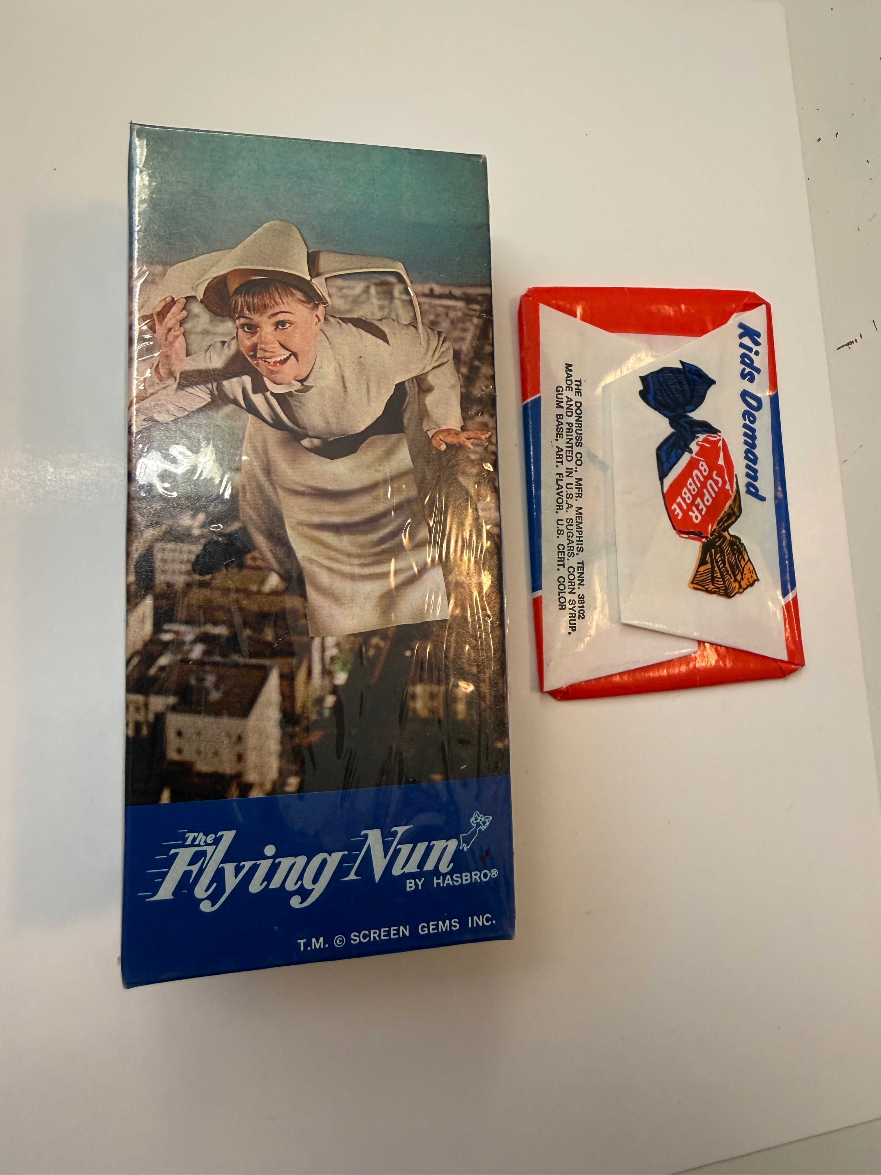 Flying Nun TV show rare vintage doll in package with card wrapper 1967