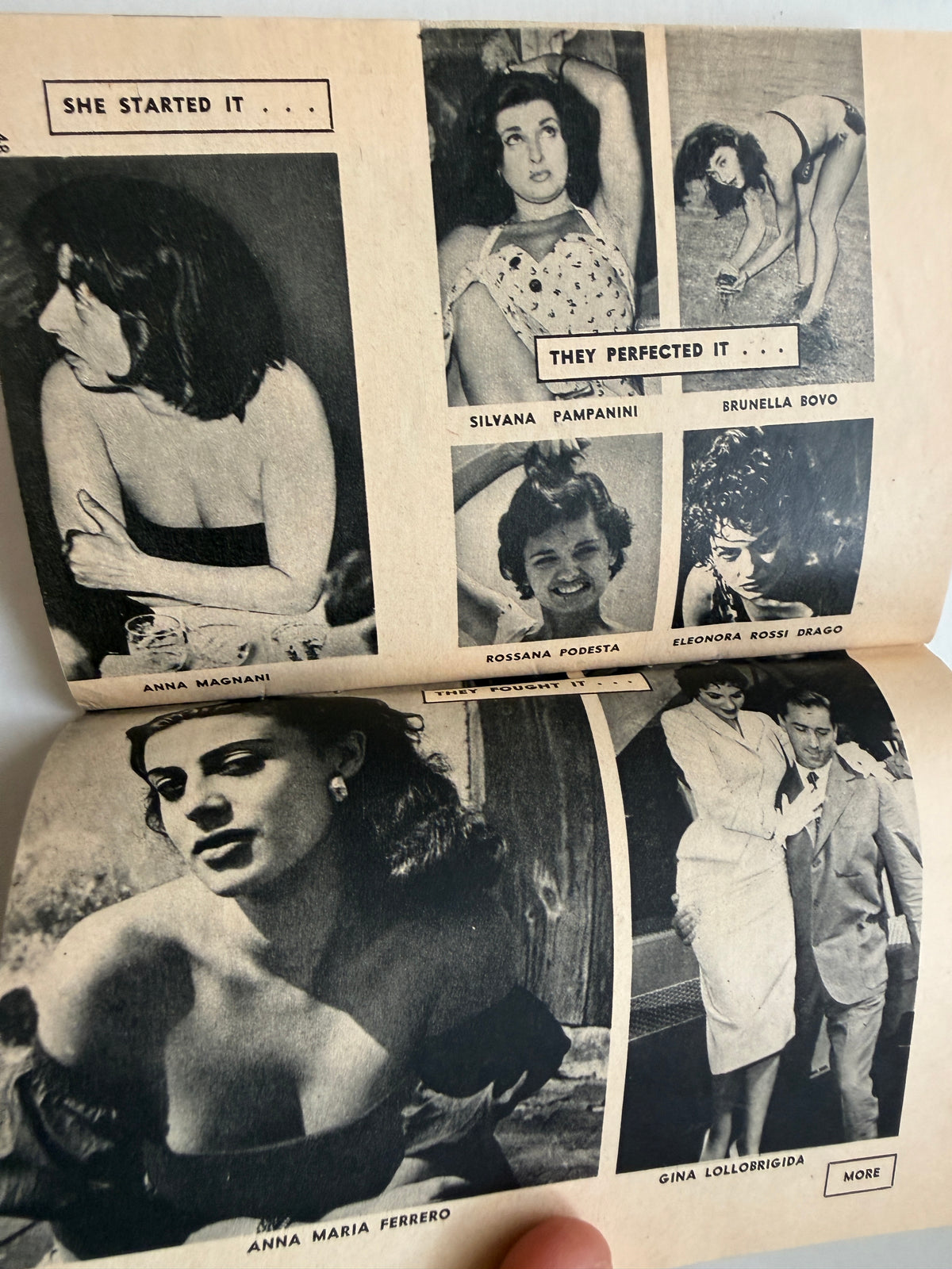 Marilyn Monroe rare movie star fan mini magazine 1955