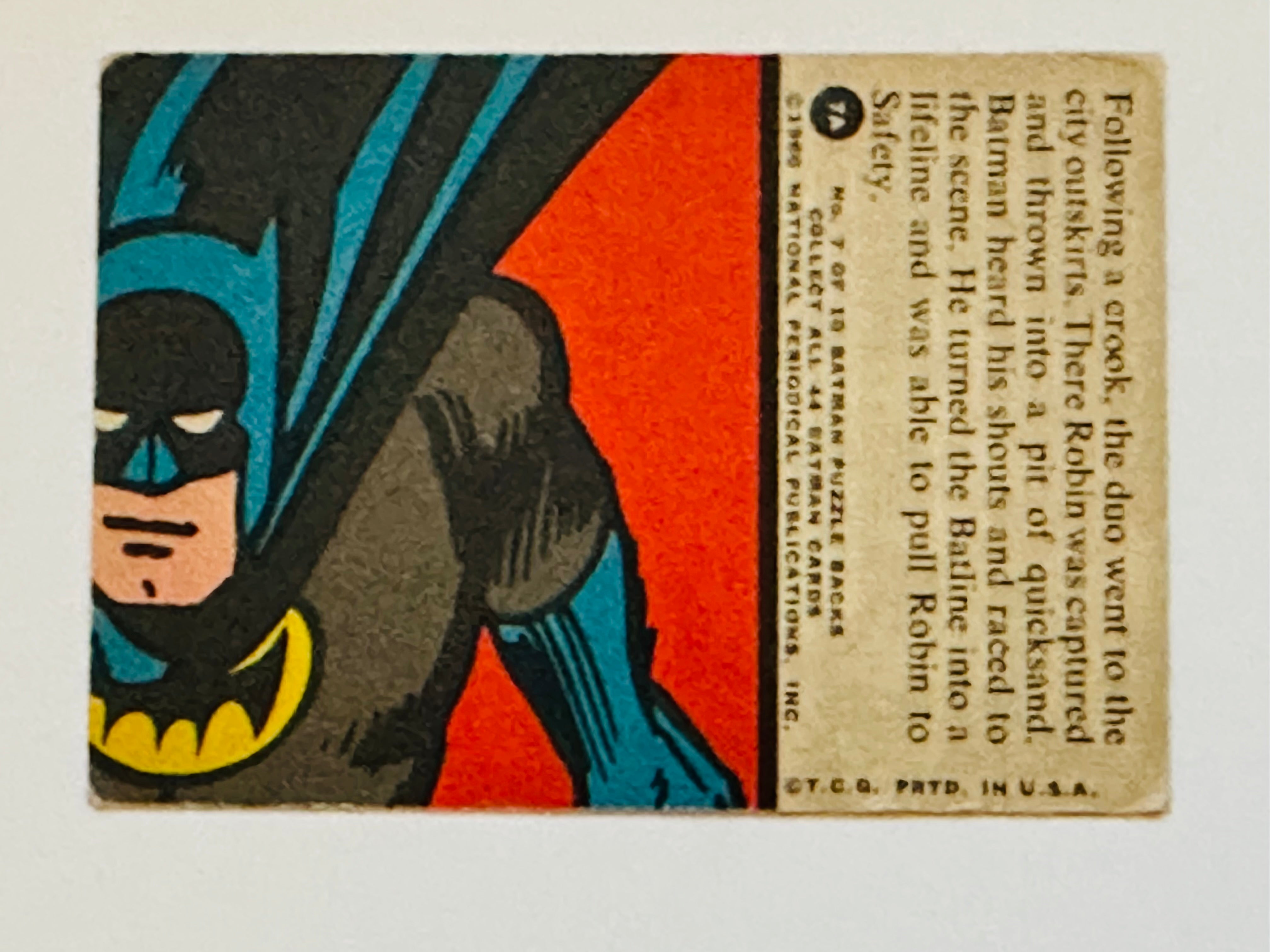 Batman Adam West original autograph in person card from 1966. Fanexpo certified!