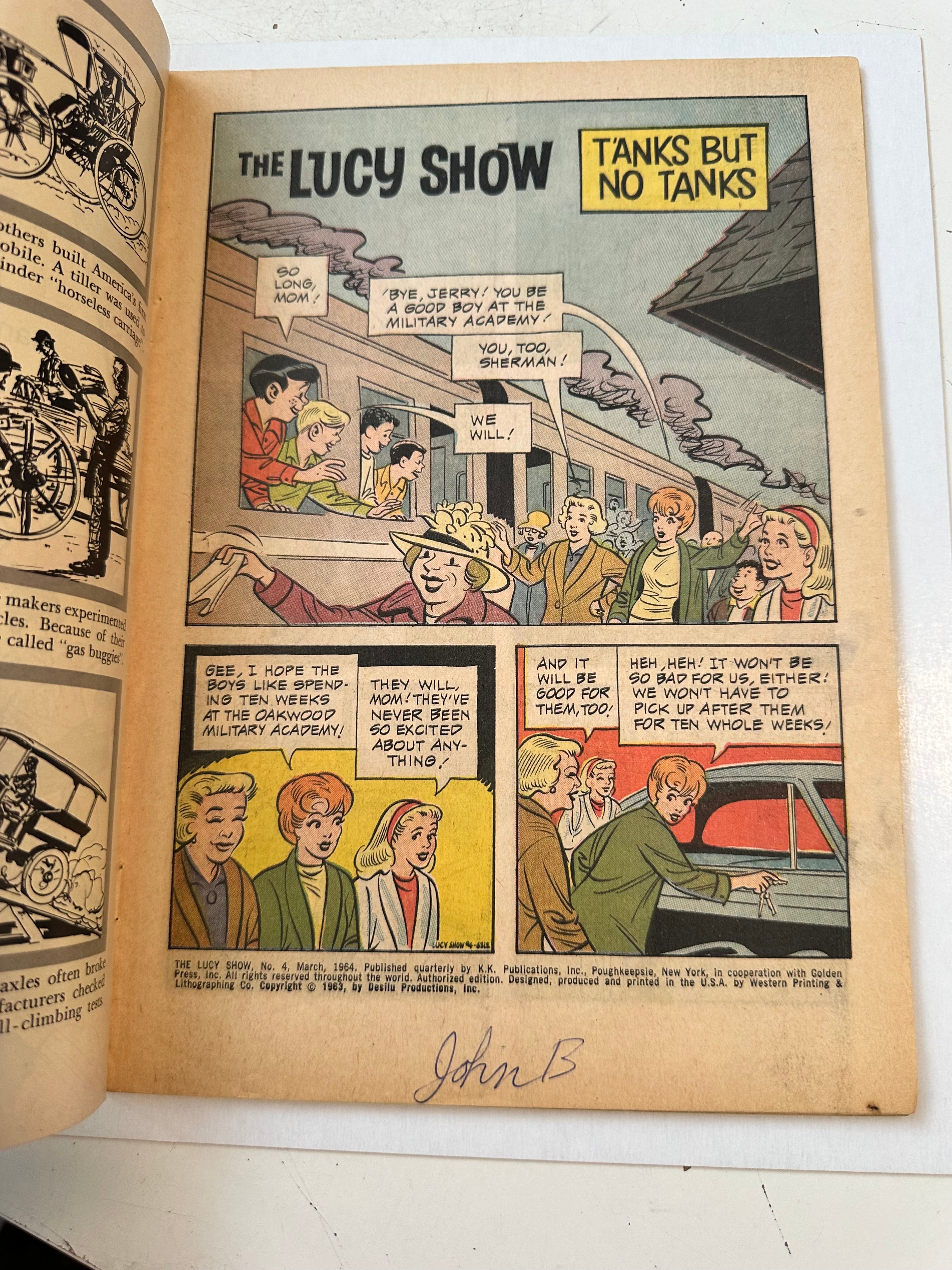 The Lucy show vintage gold key, book 1964
