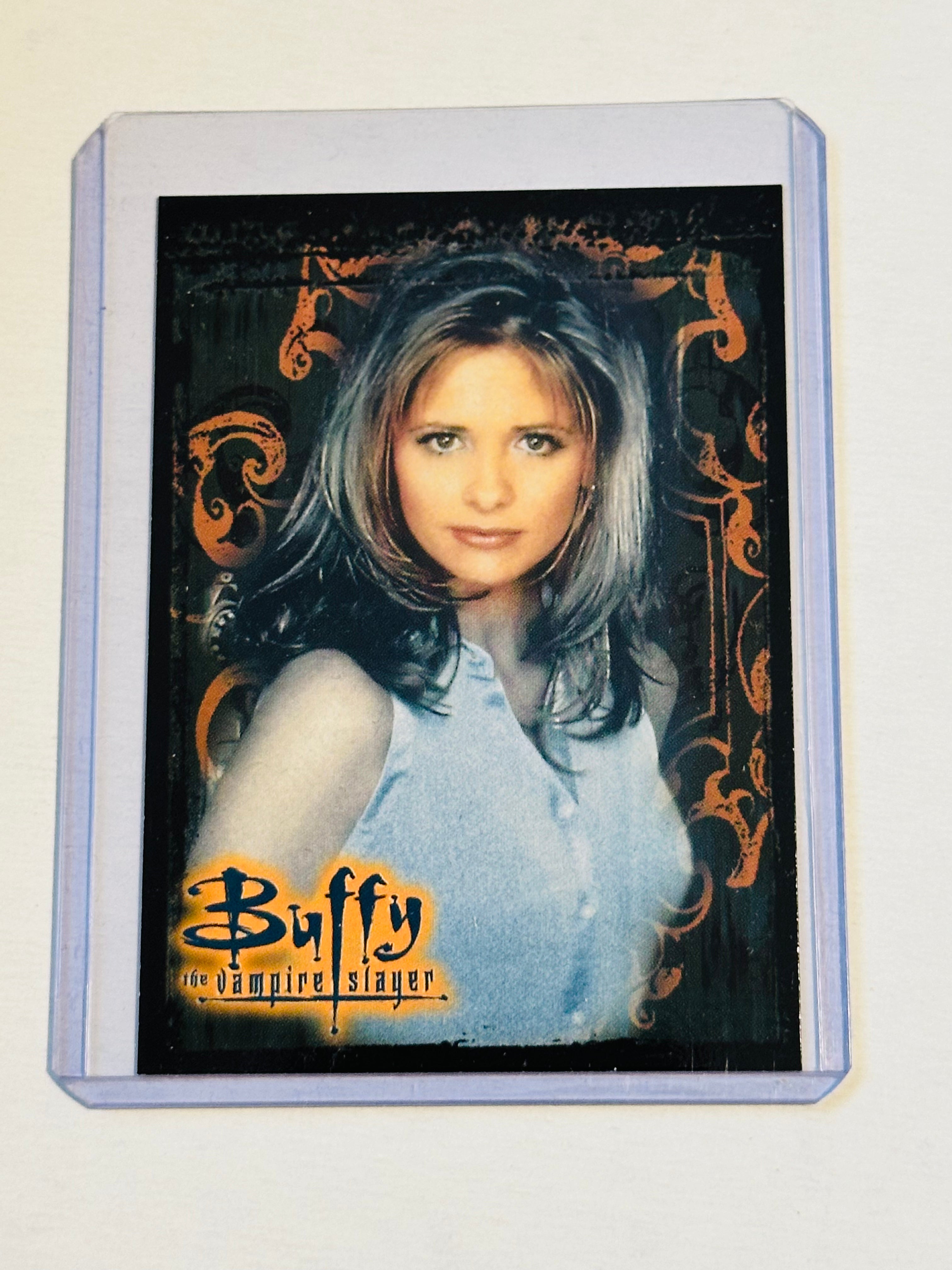 Buffy the Vampire Slayer first series rare issued promo card, 1998