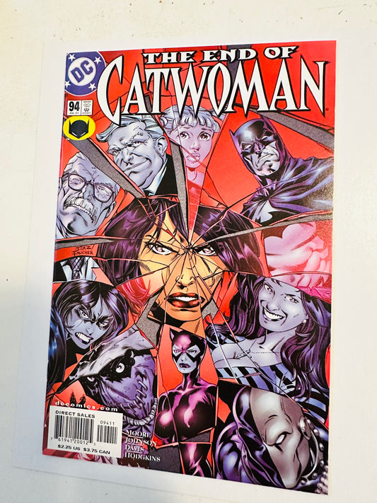 Catwoman #94 last issue comic book 2001