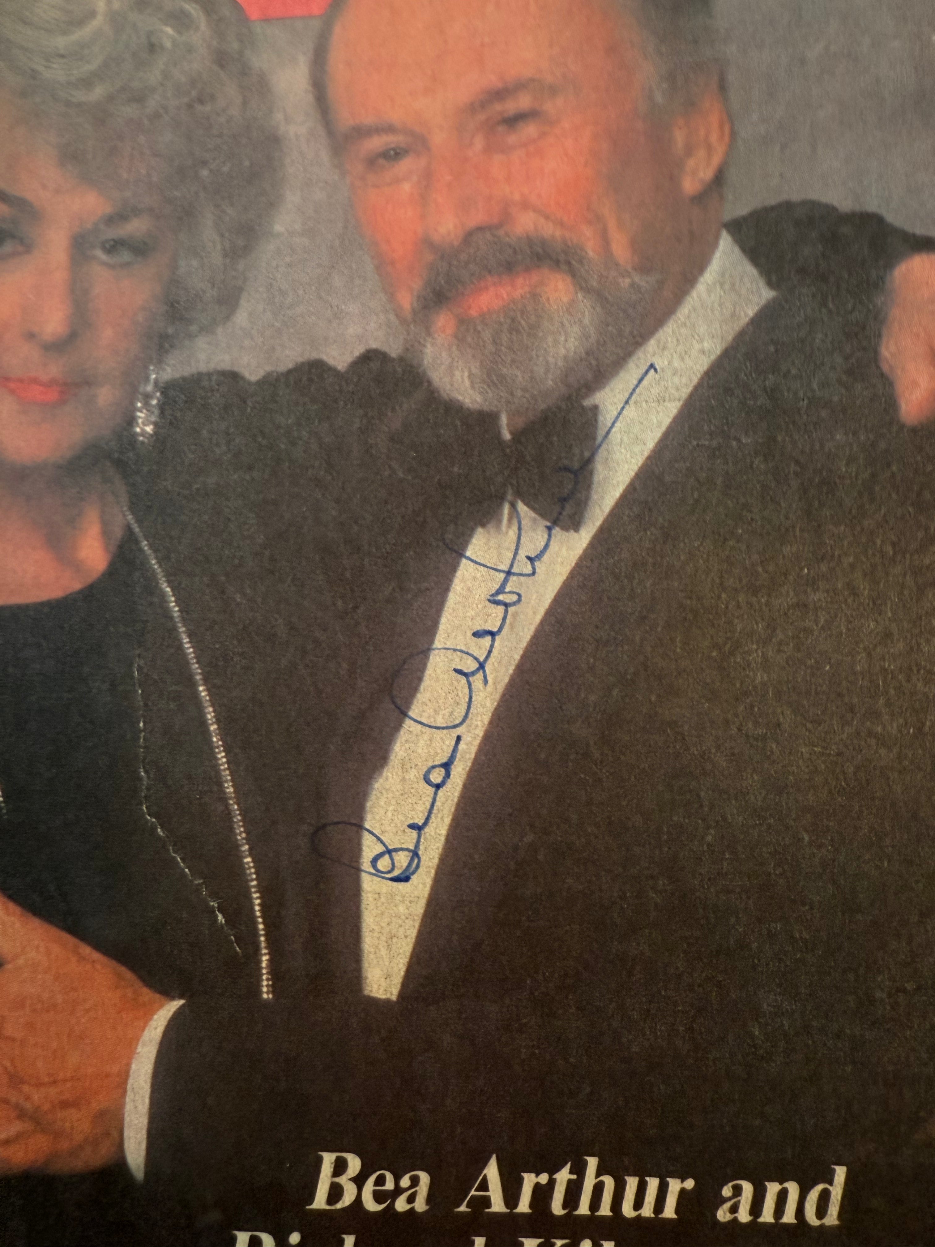 Bea Arthur Golden Girls TV series rare autograph 8x10 photo with COA