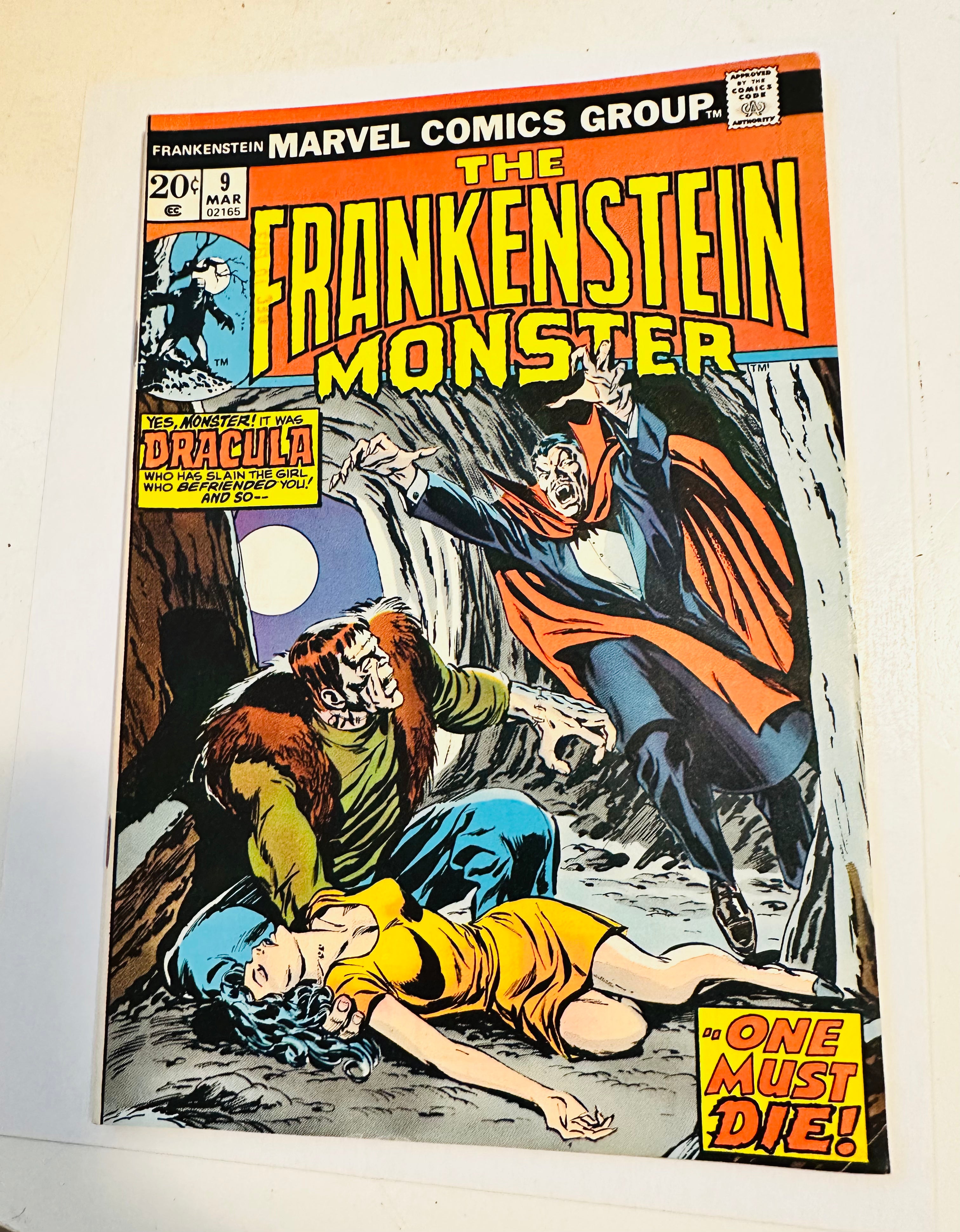 The Frankenstein monster comic #9