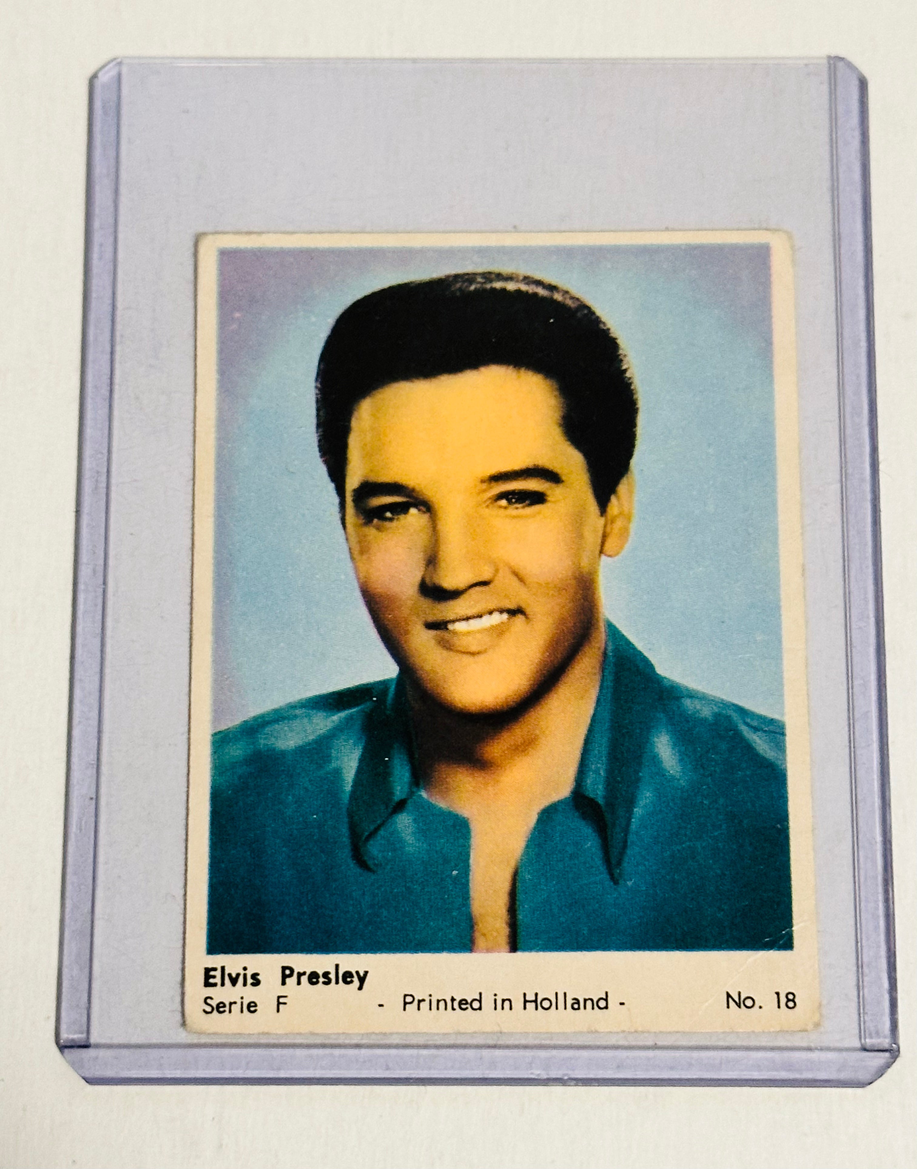 Elvis rare card 1962