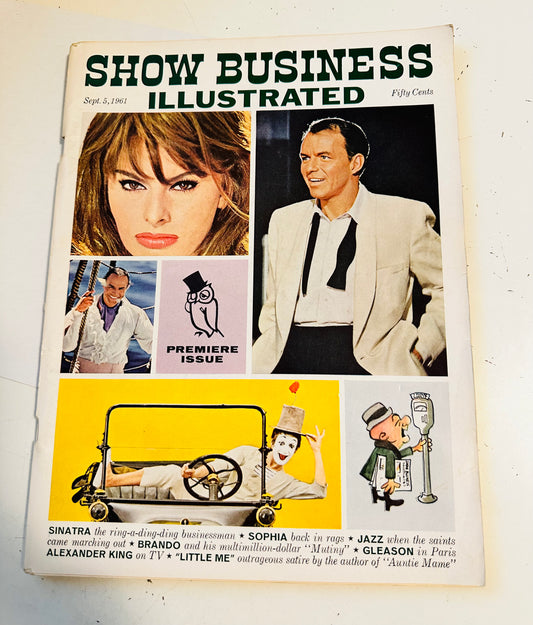 Show Business Illustrated #1 movie stars magazine 1961