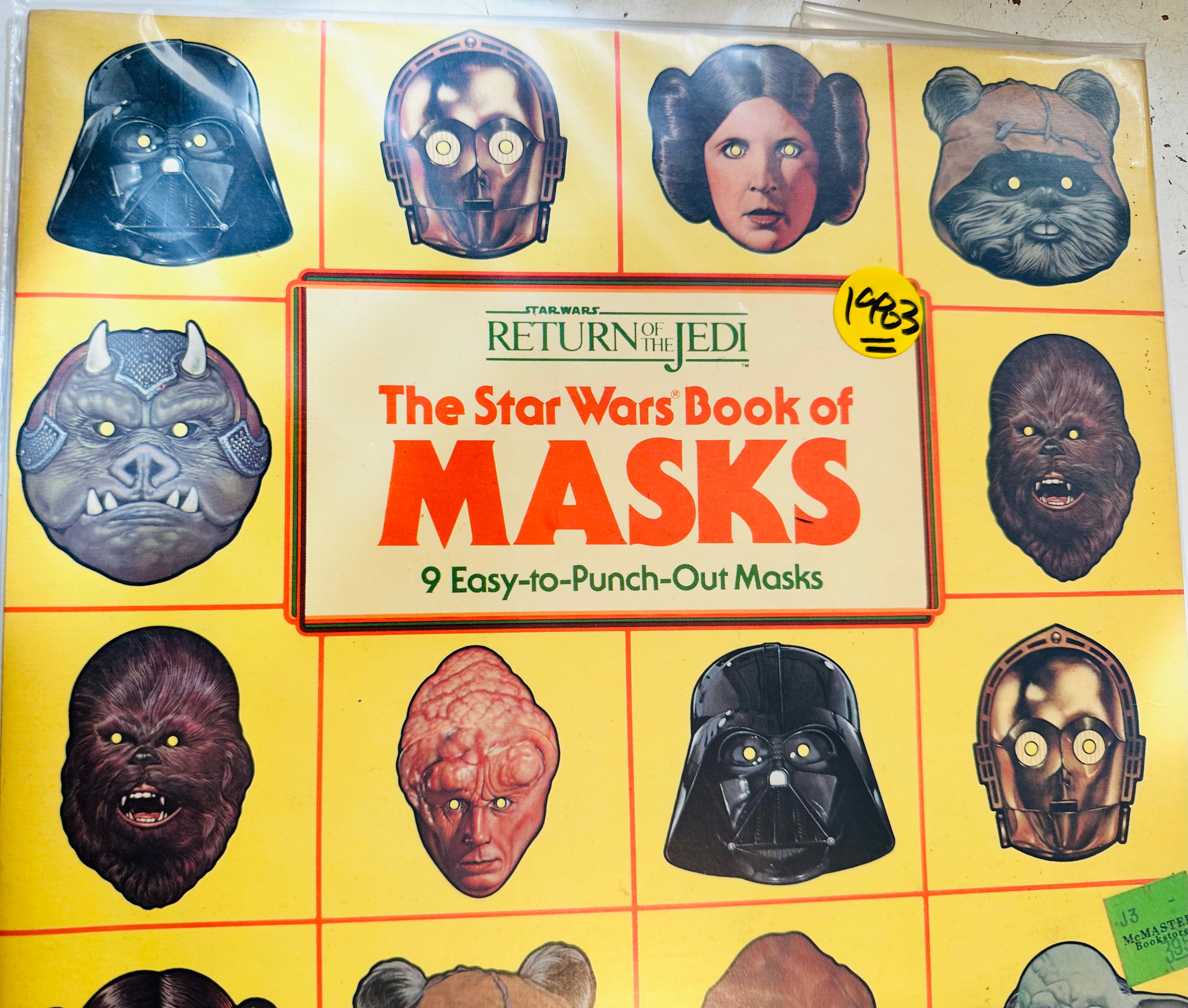 Star Wars book of Masks 1983