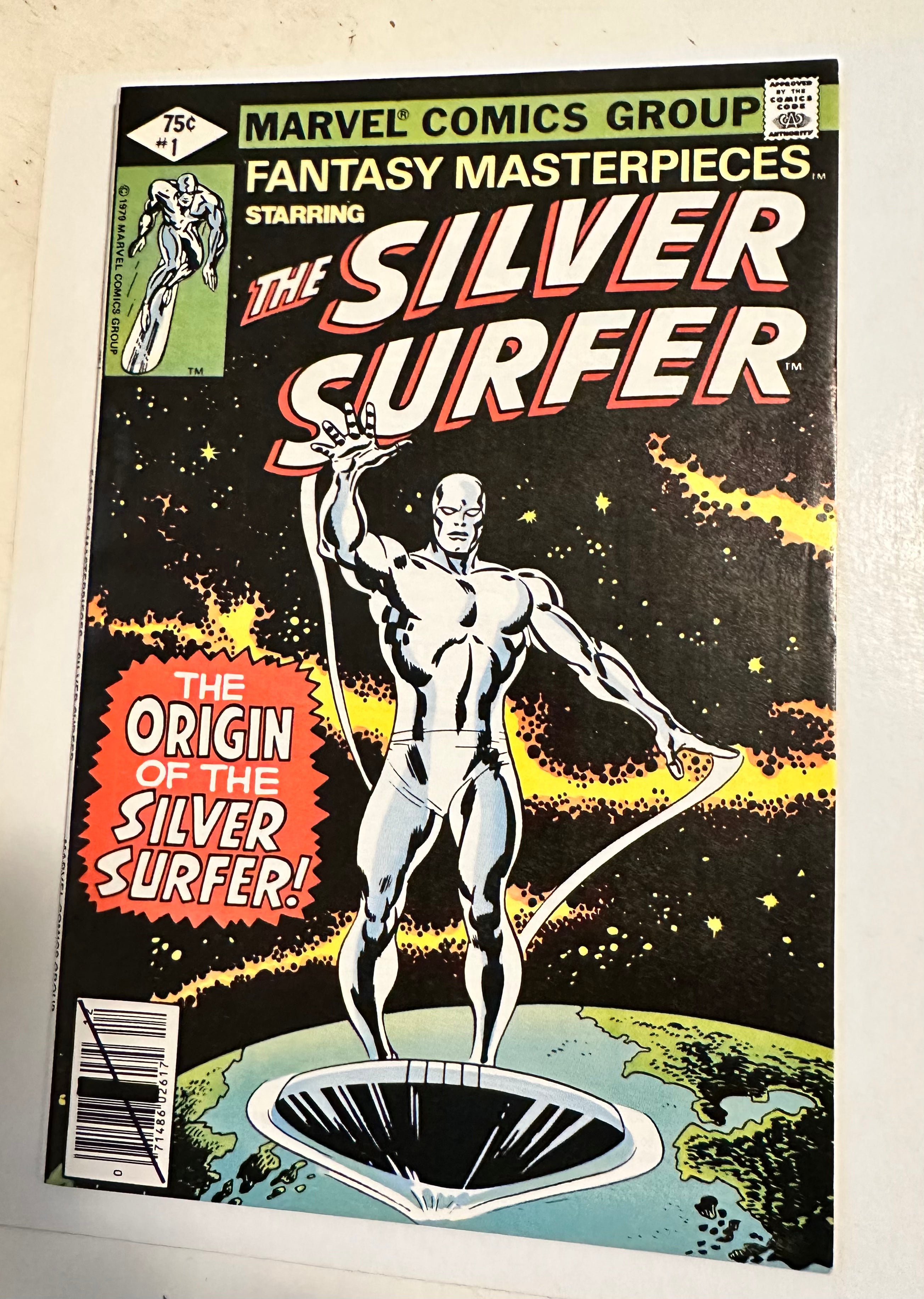 Silver surfer fantasy masterpiece number one issue high-grade comic book 1979
