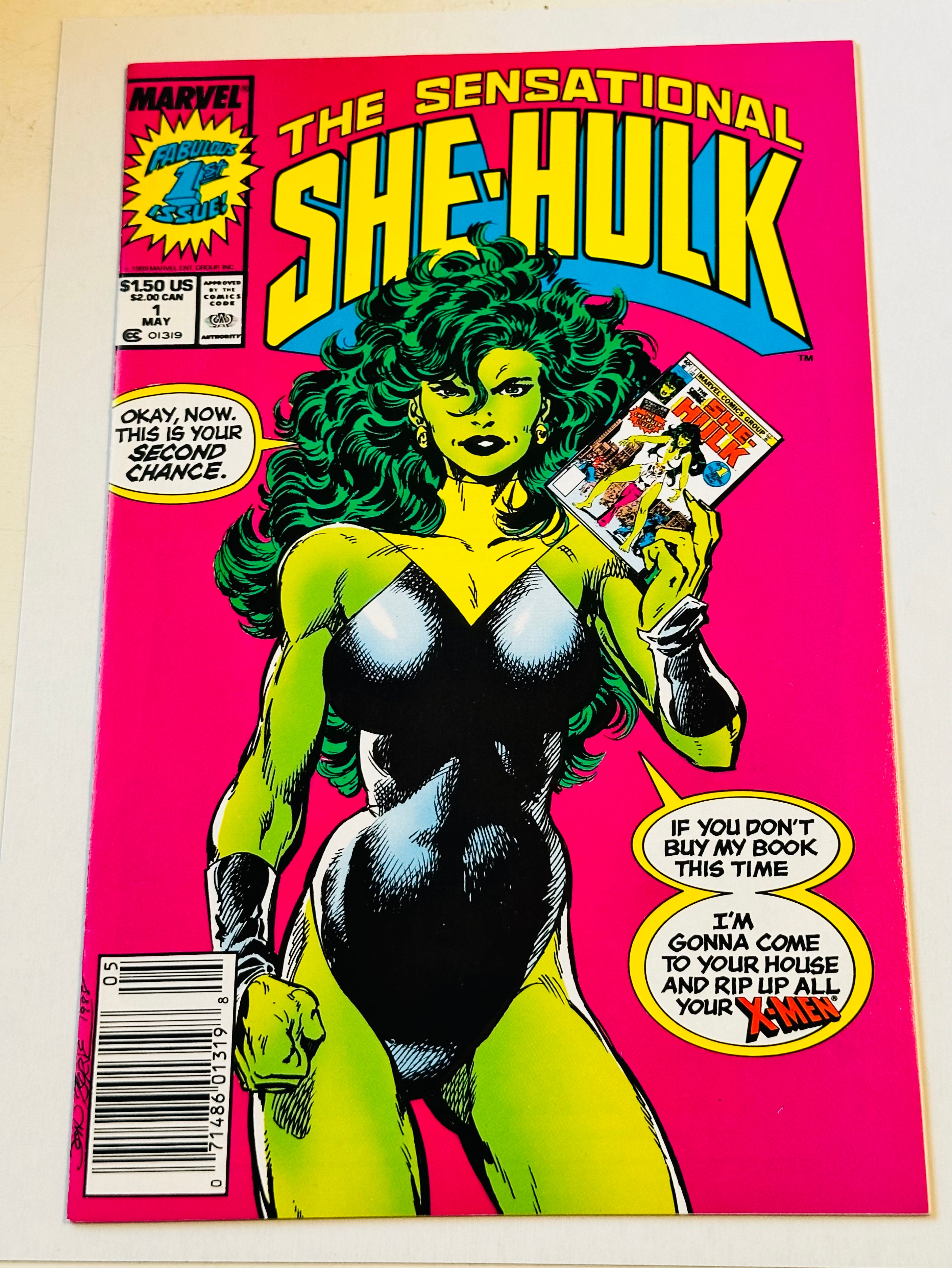 The Sensational She-Hulk #1 comic book 1989