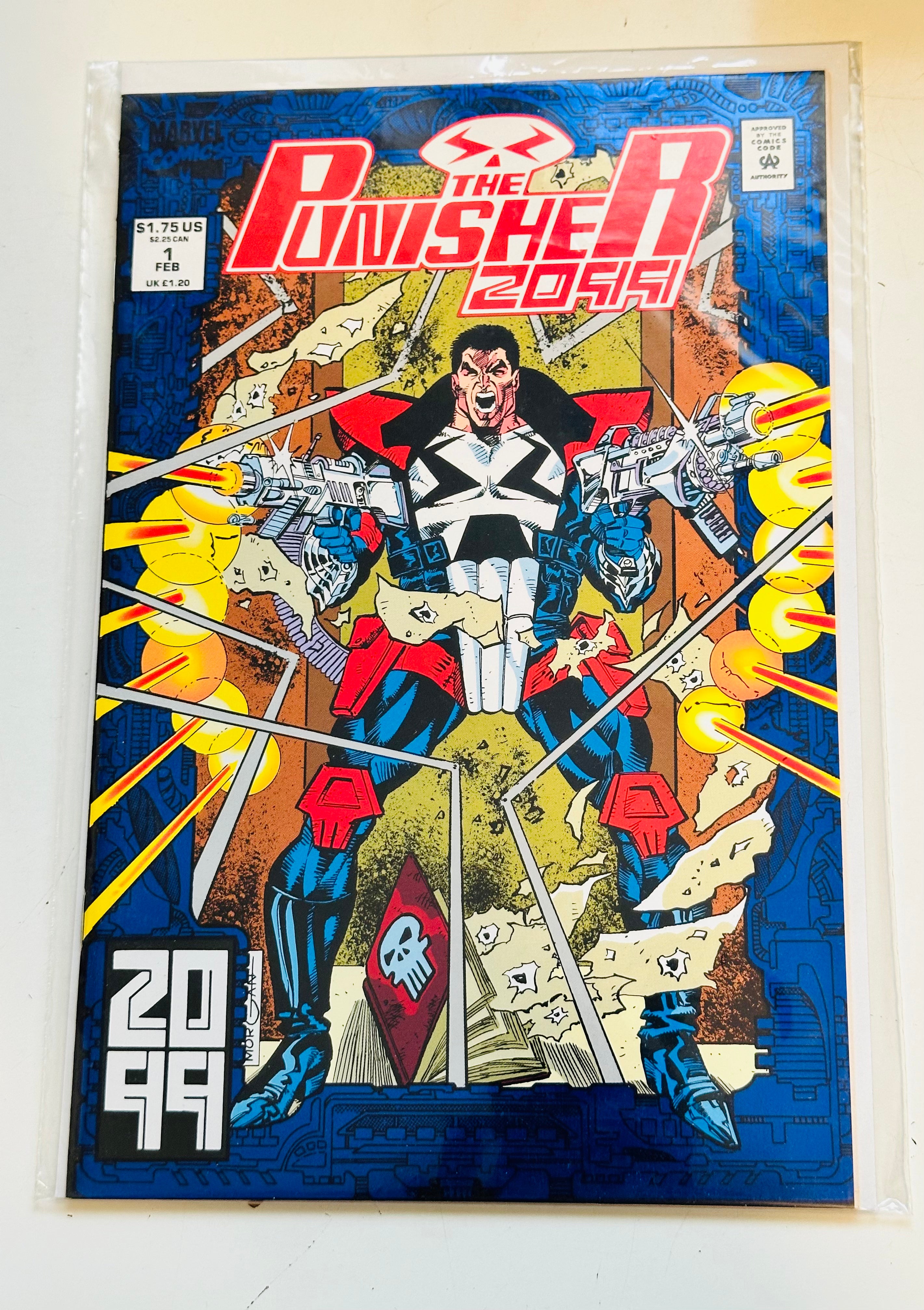 Punisher 2099 high grade condition #1 comic protected in bag