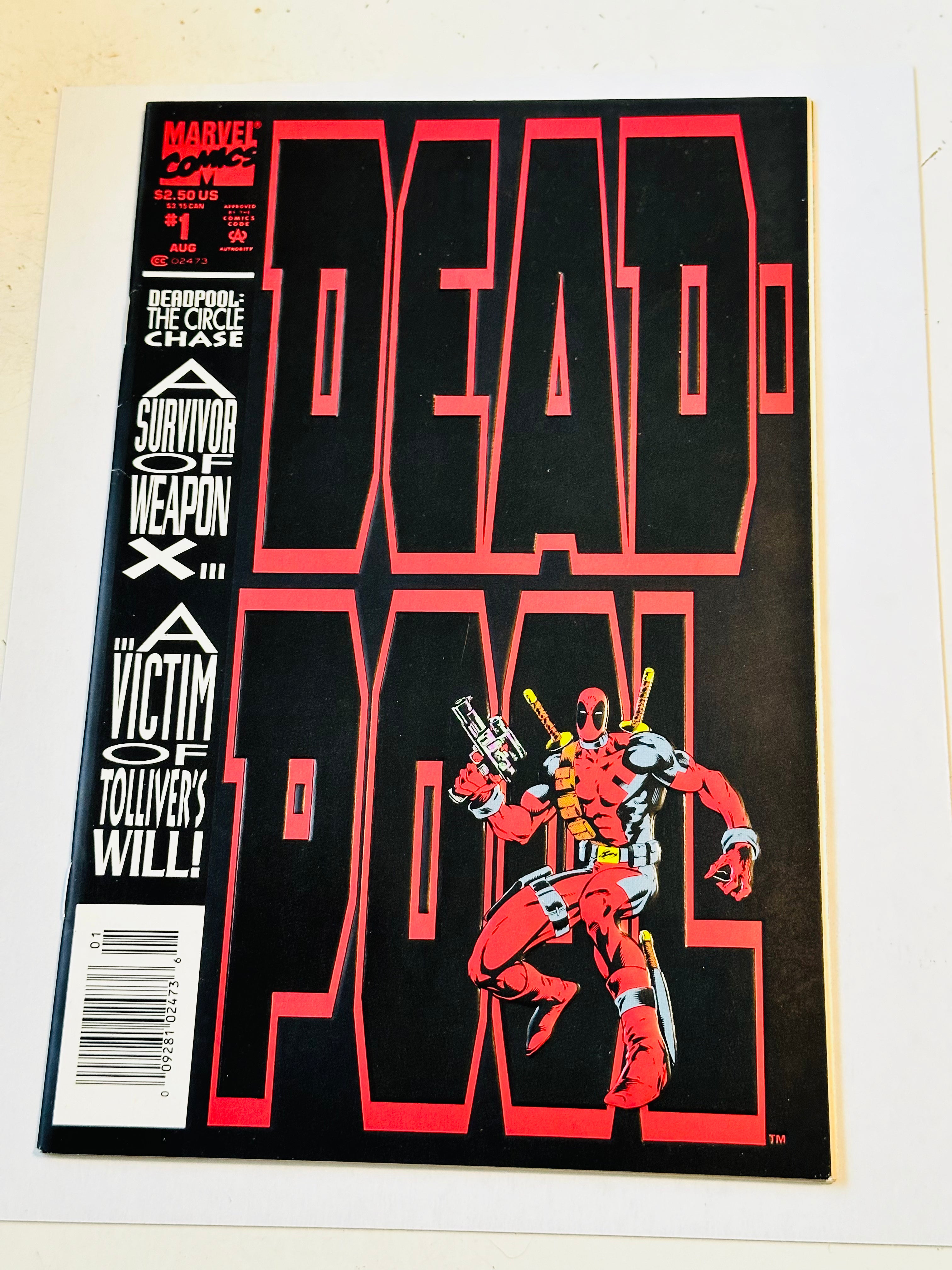 Dead-Pool #1 Marvel high grade 1st solo comic book 1993