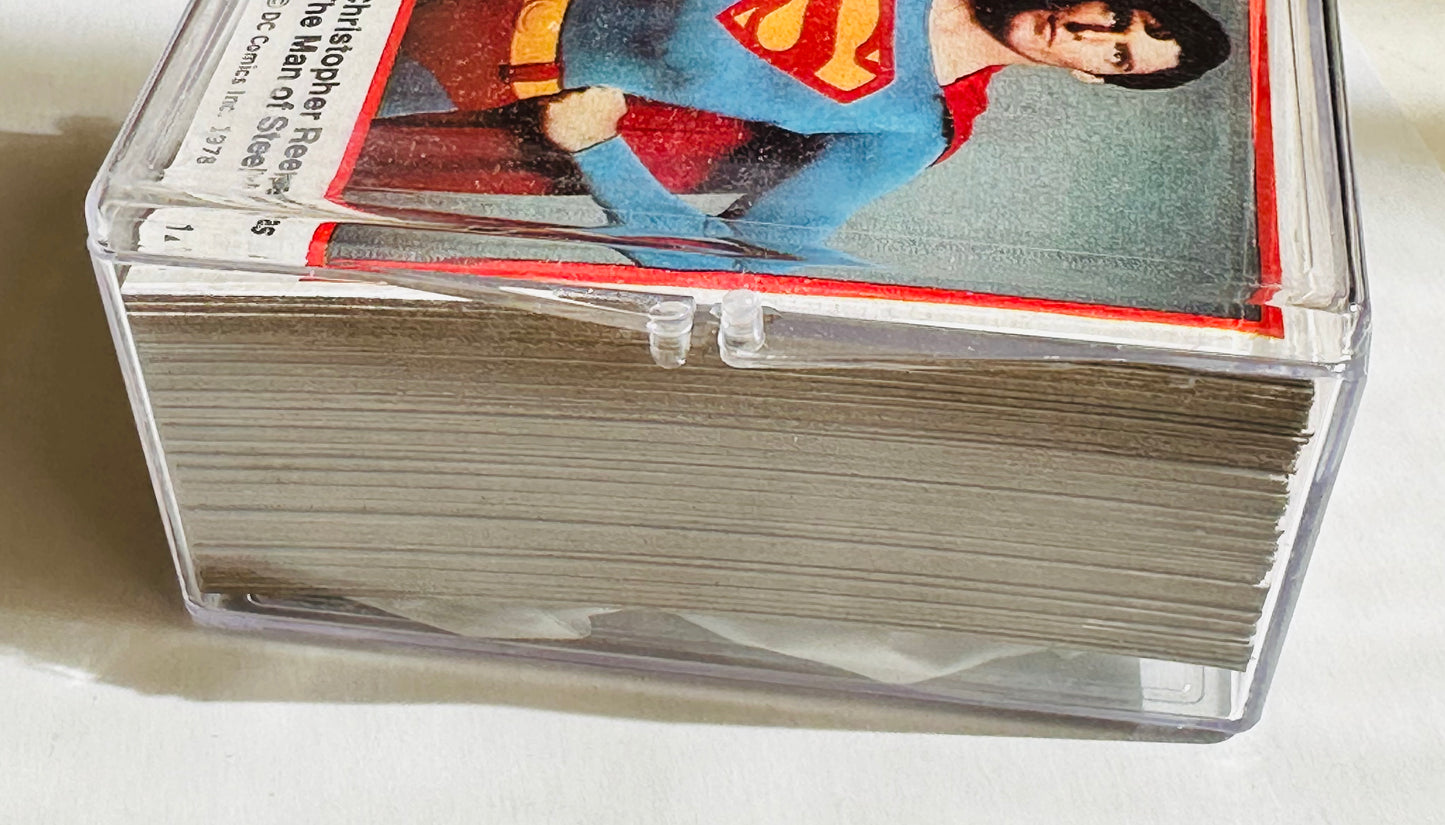 Superman first movie series 1 cards set 1979