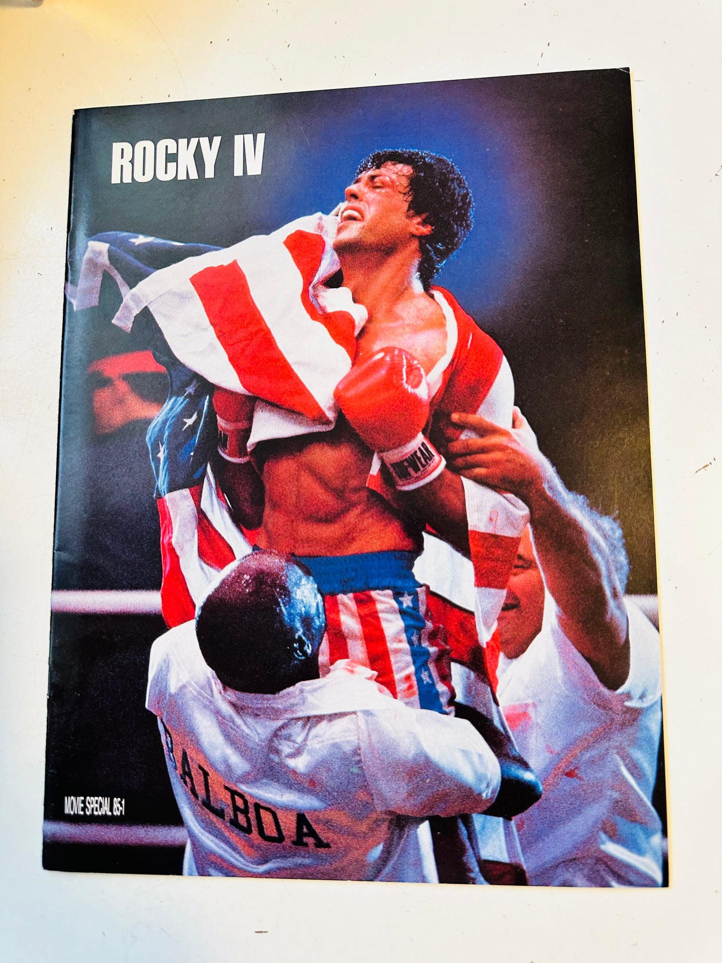 Rocky four rare movie program 1985