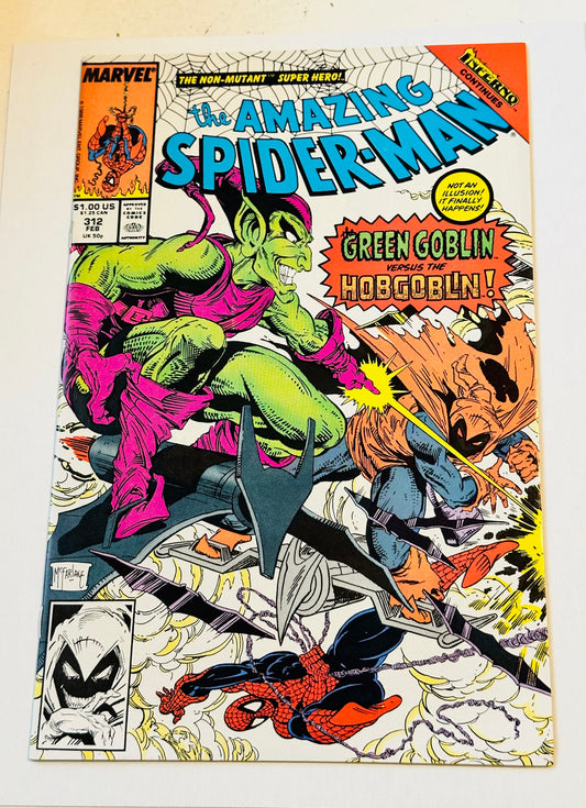 Amazing Spider-man #312 high grade comic book